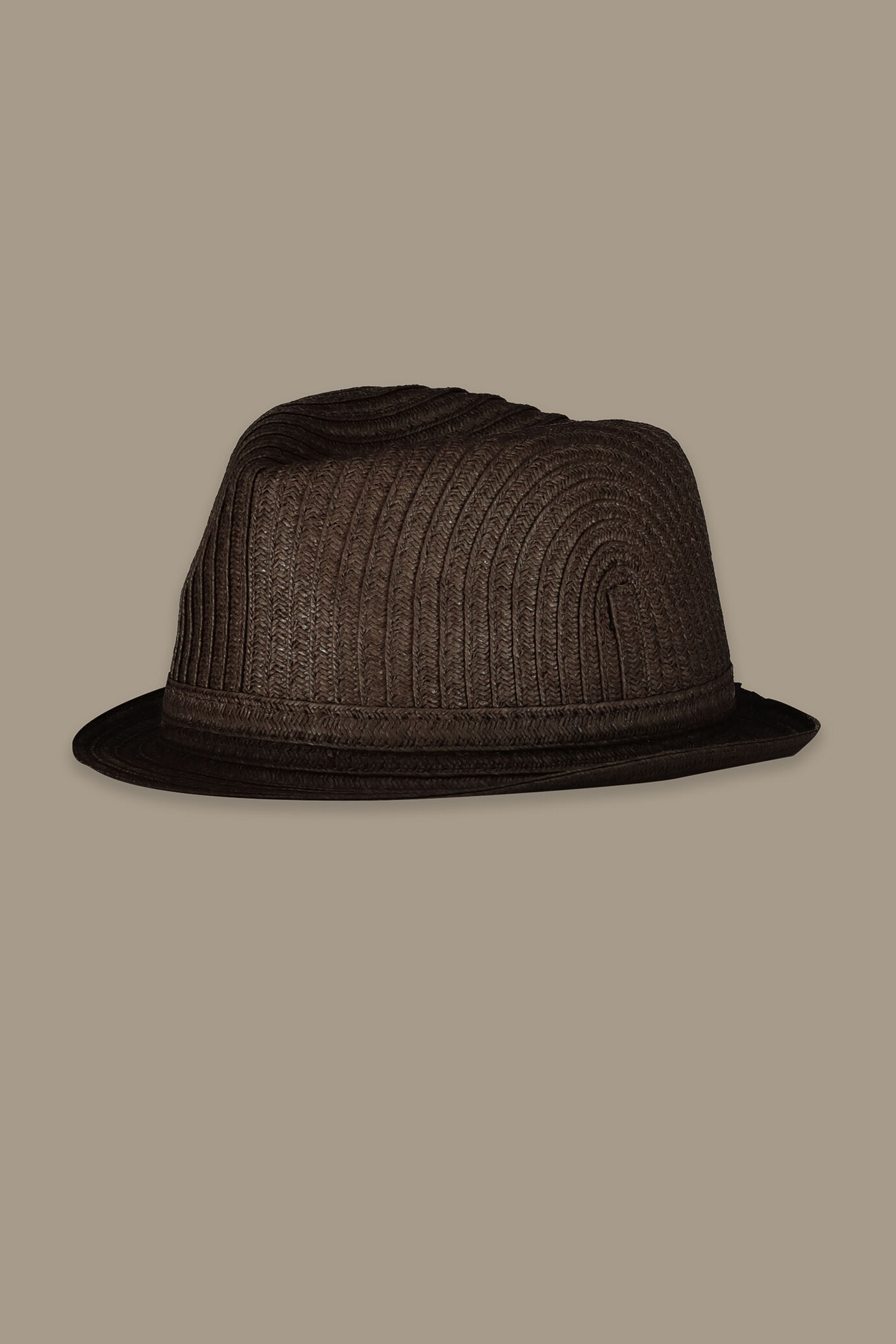 Cappello fedora in fibra naturale Doppelganger Cappelli Uomo