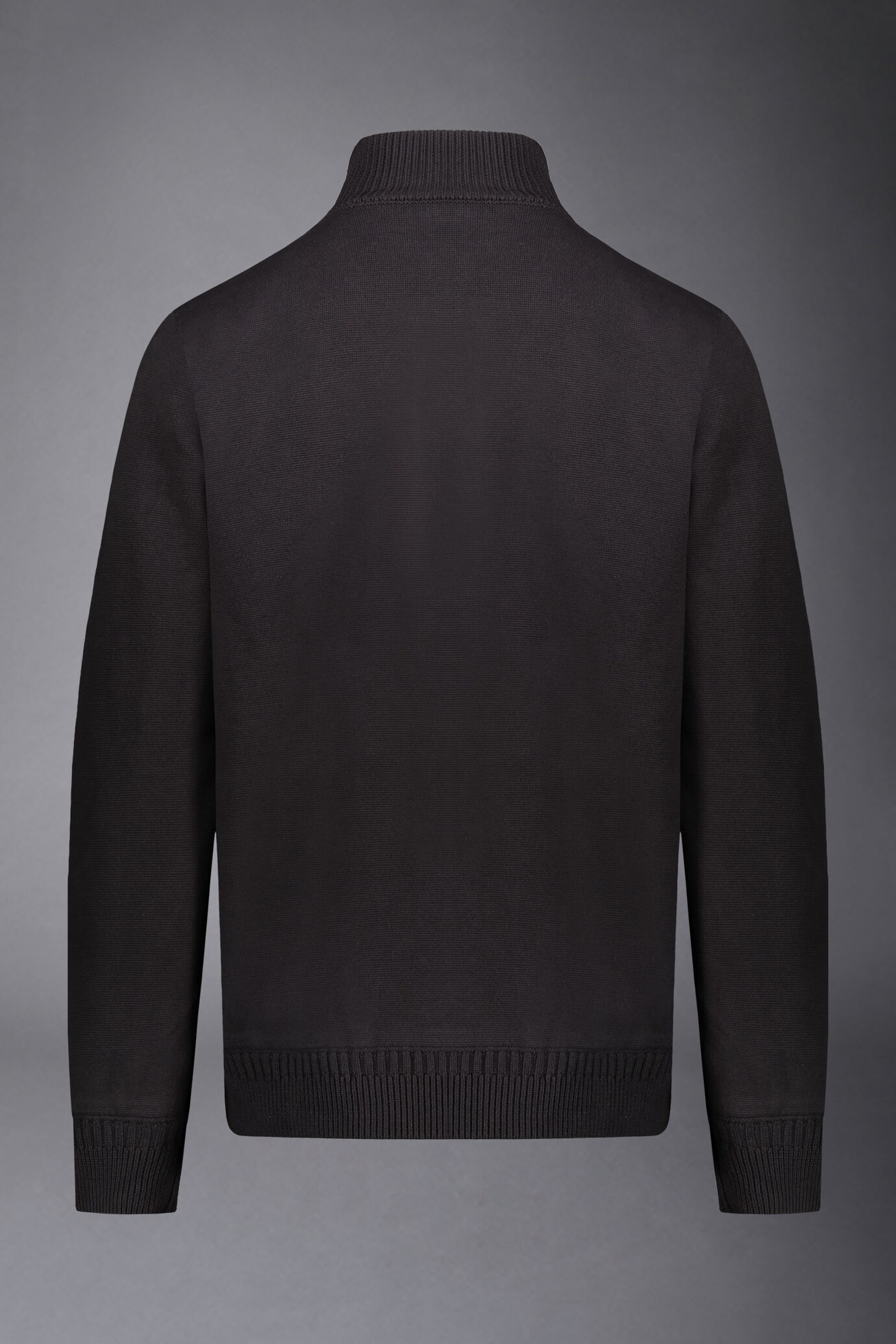 Giacca foderata in maglia cotone punto milano image number 5