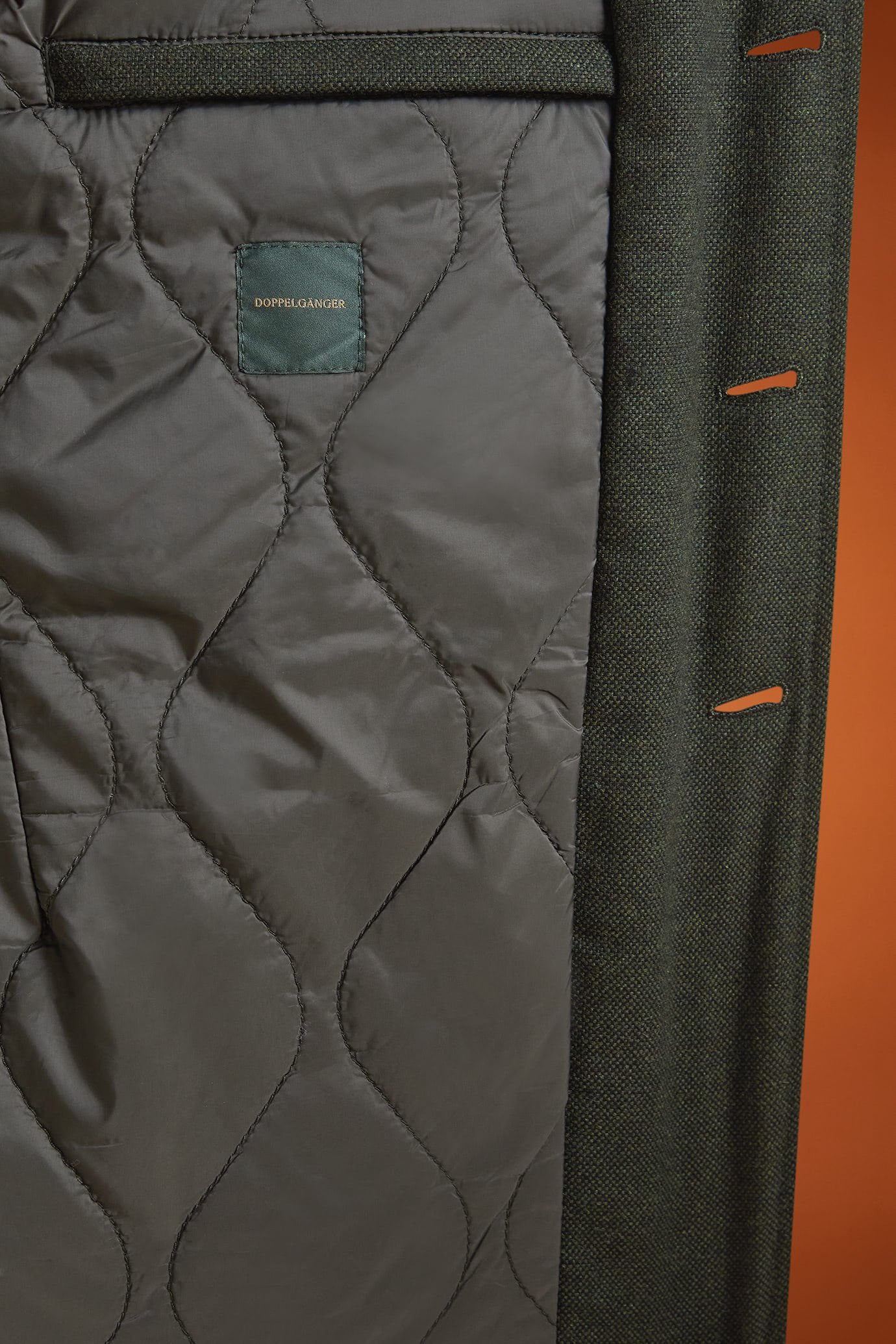 Men's regular fit sports jacket in wool blend tweed image number 4