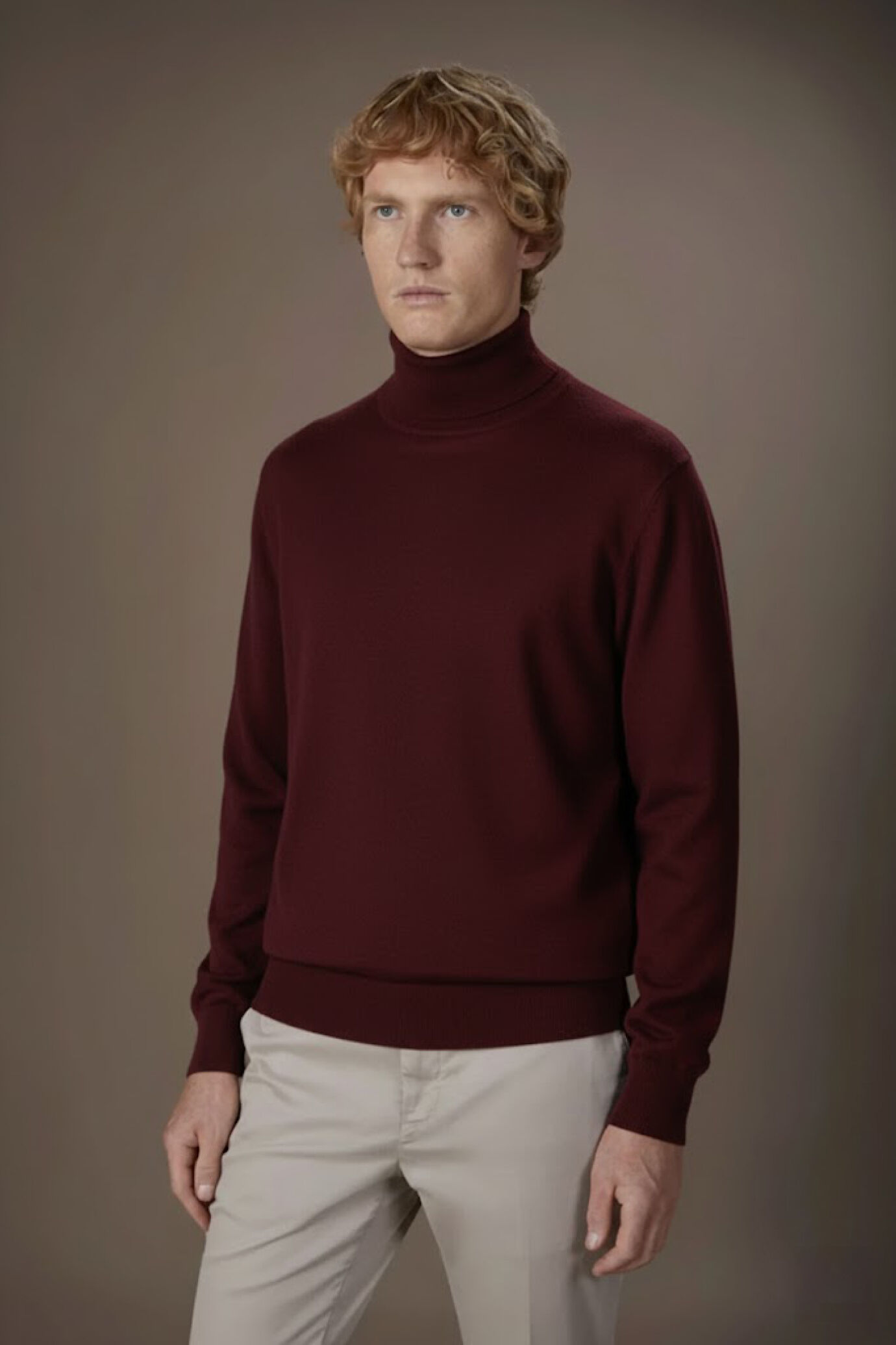Turtleneck sweater 100% cachemire image number 0