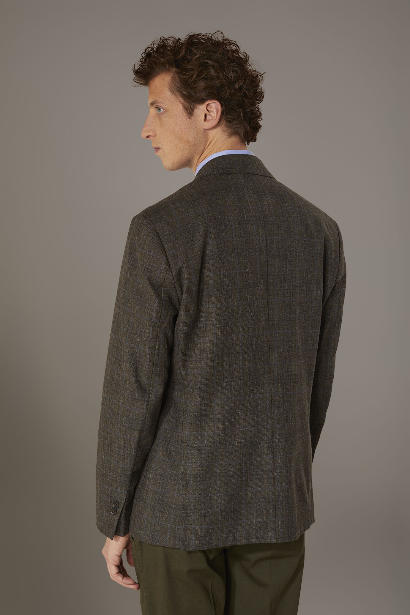 Single breasted jacket with flap pocket image number 3
