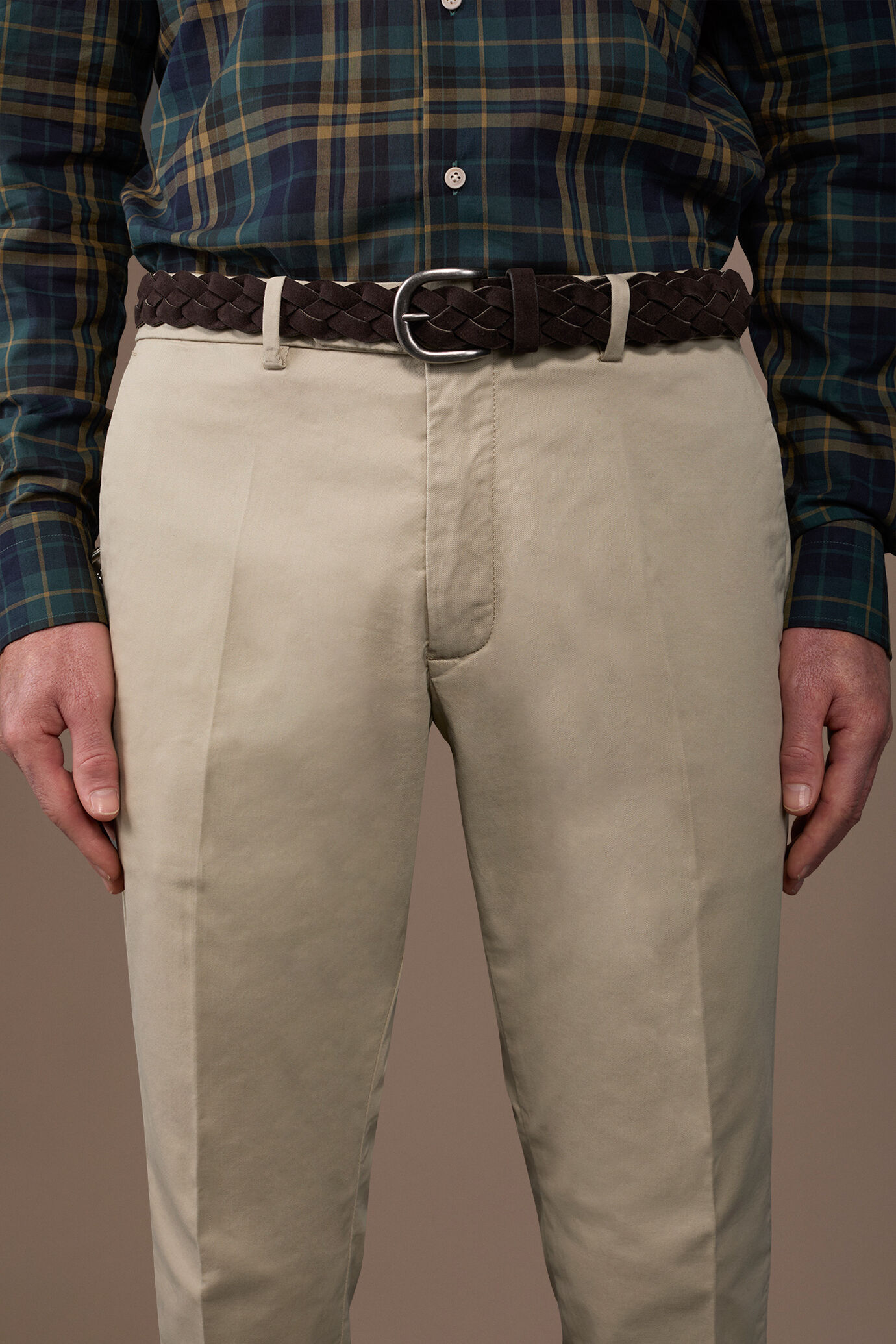 Cintura uomo intrecciata