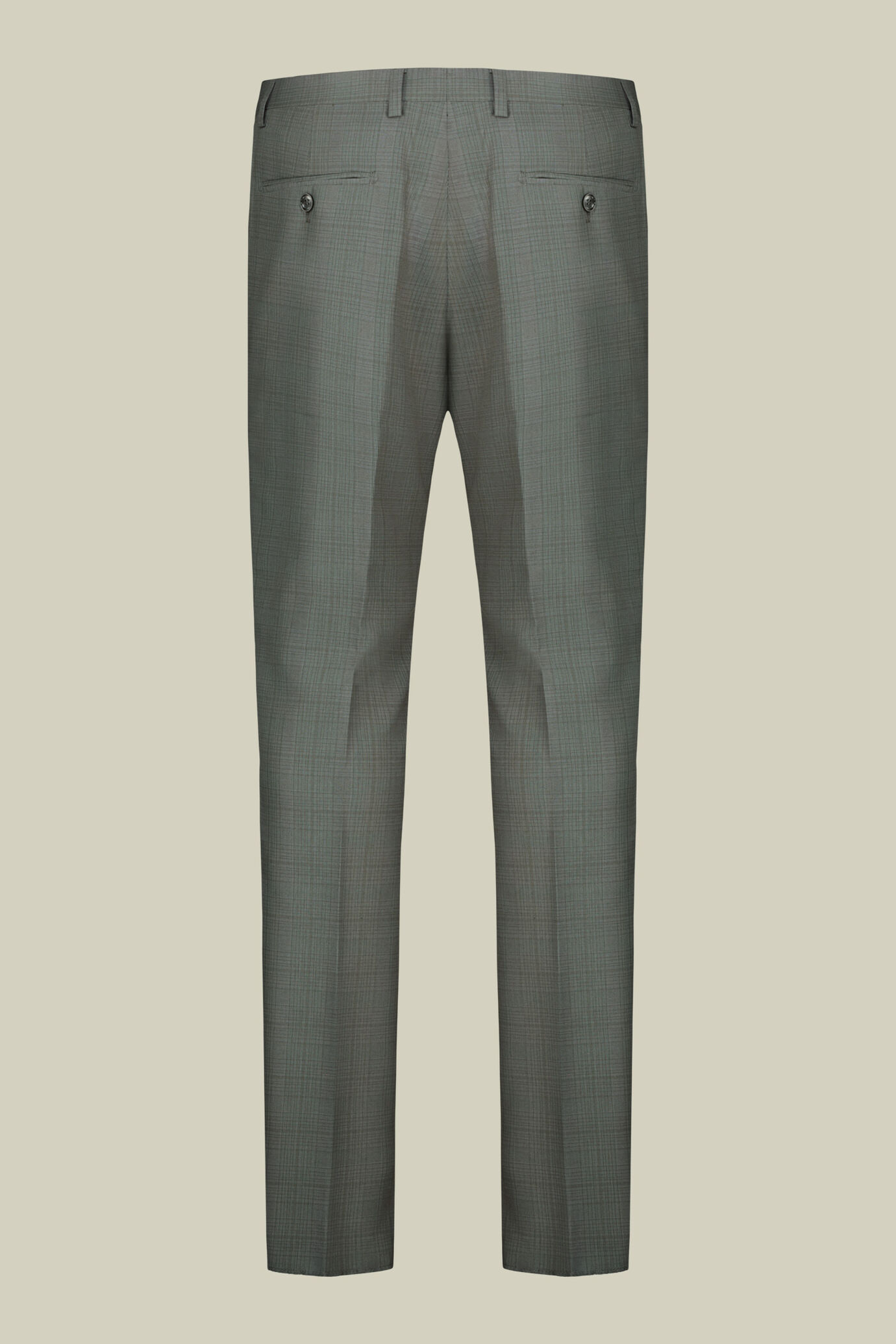 Men's single-breasted suit in Prince of Wales fabric, regular fit image number 3