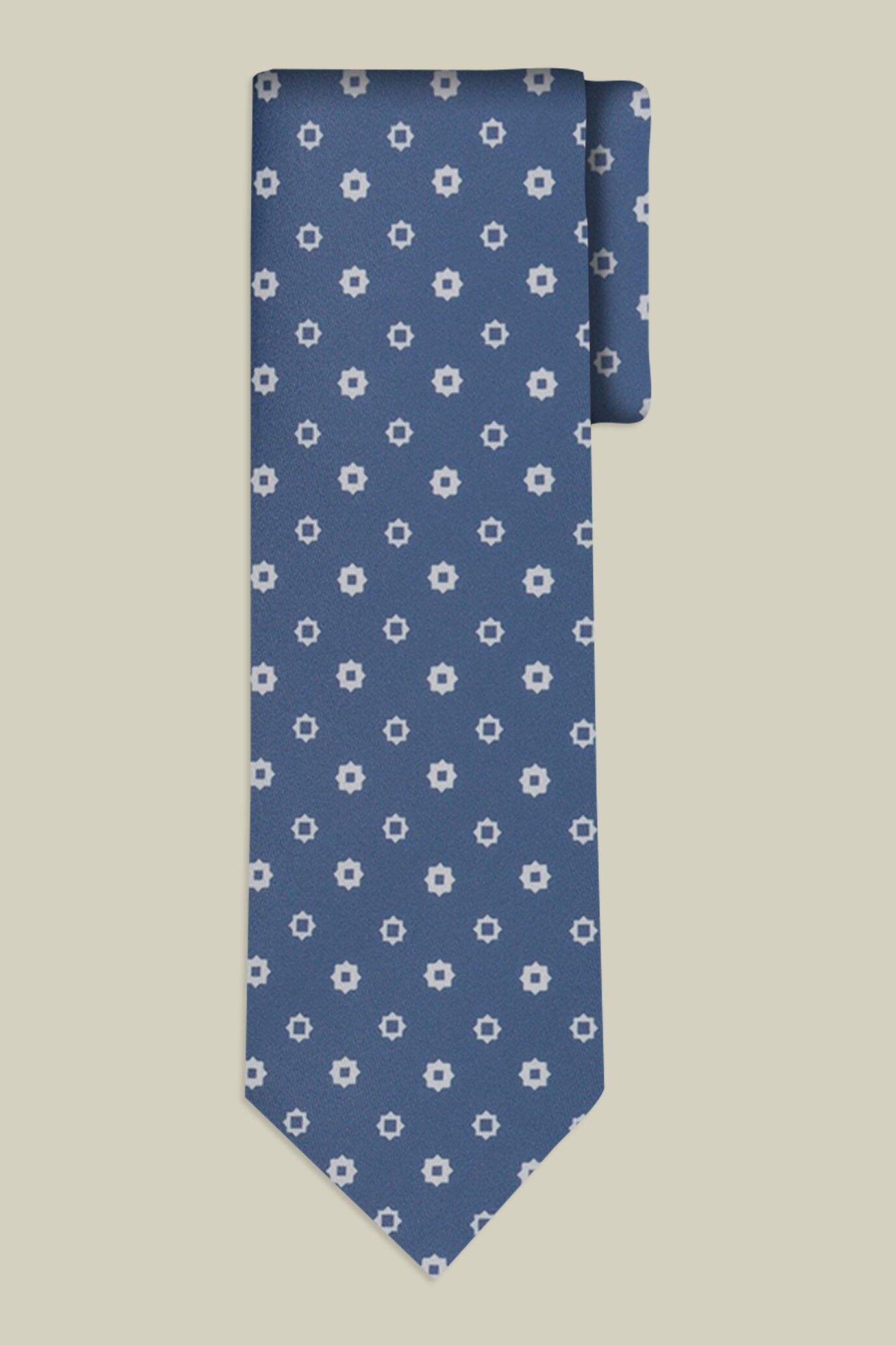 Cravate homme à micro motif