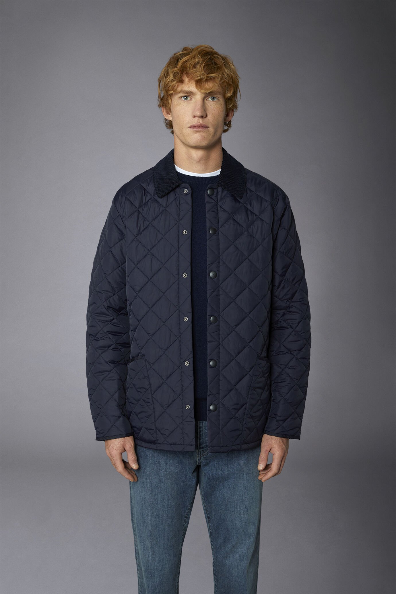 Giacca uomo trapuntata imbottita regular fit image number 2