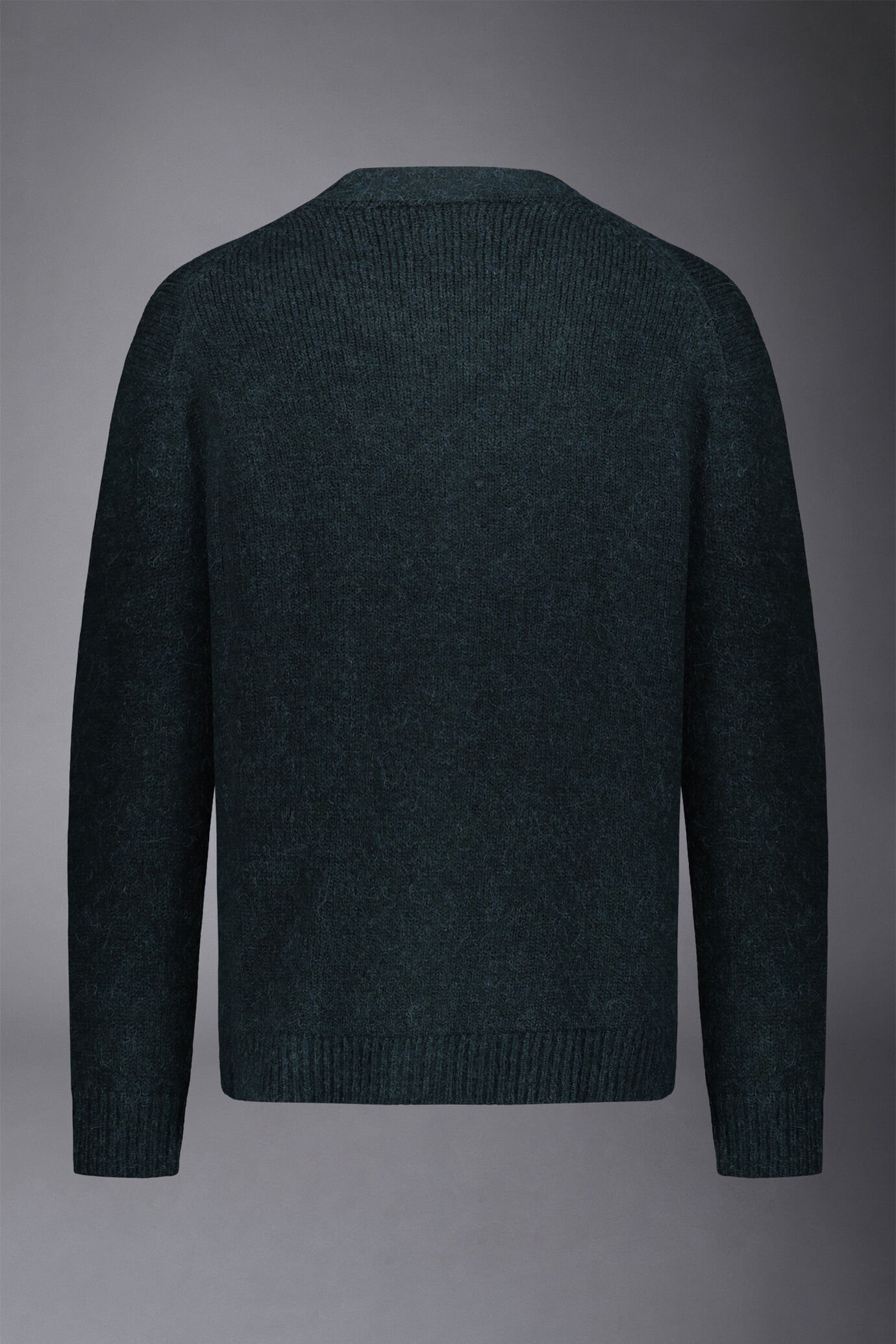 Strickjacke mit V-Ausschnitt und Alpakawollanteil regular fit image number 5