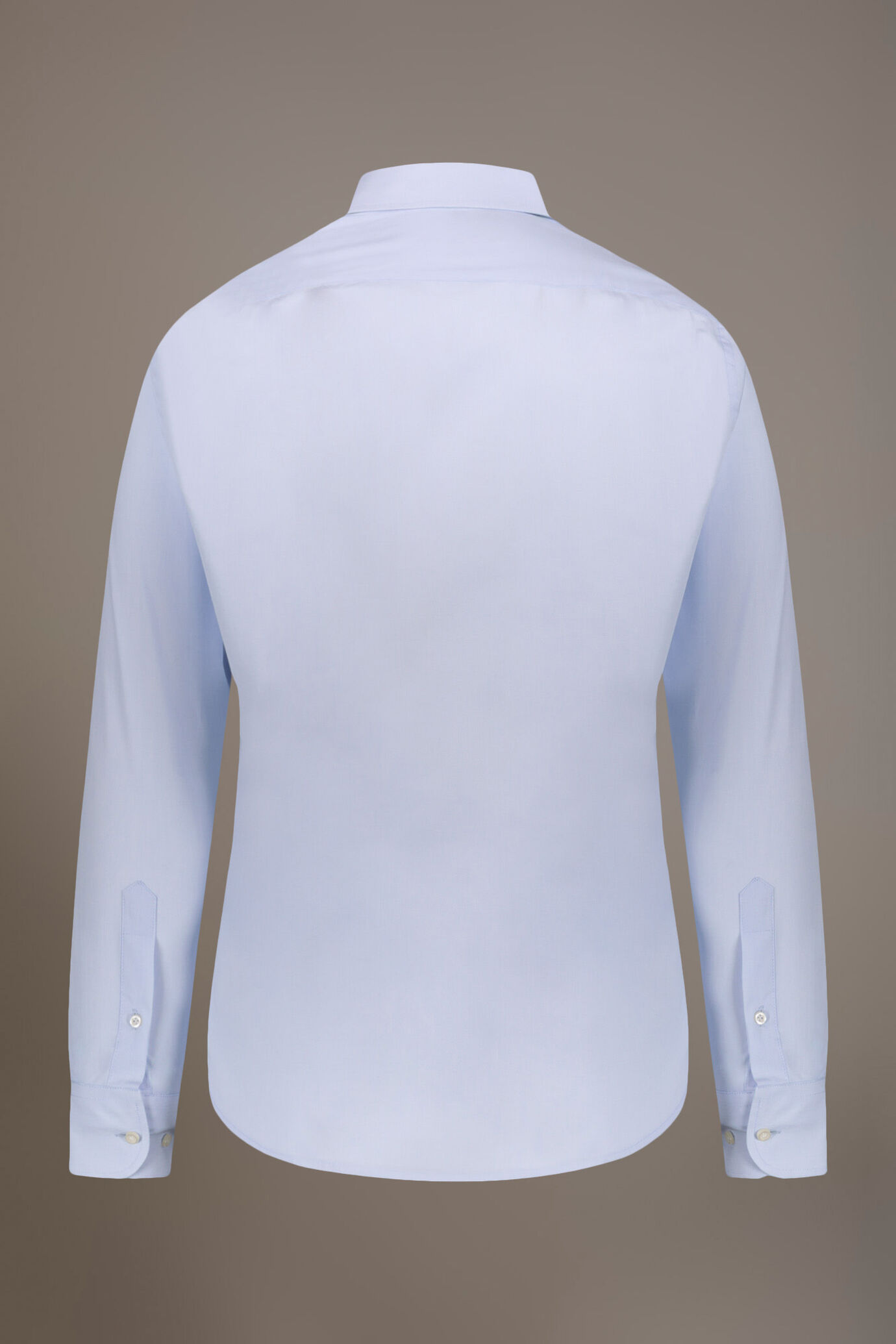 Camicia classica collo francese classic fit fil a fil image number 4