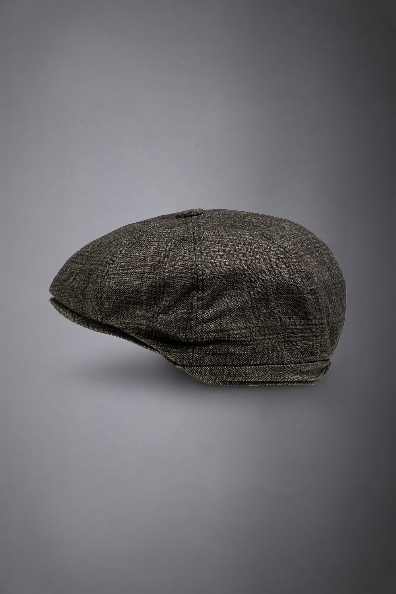 Men's prince of Wales flat cap image number 1