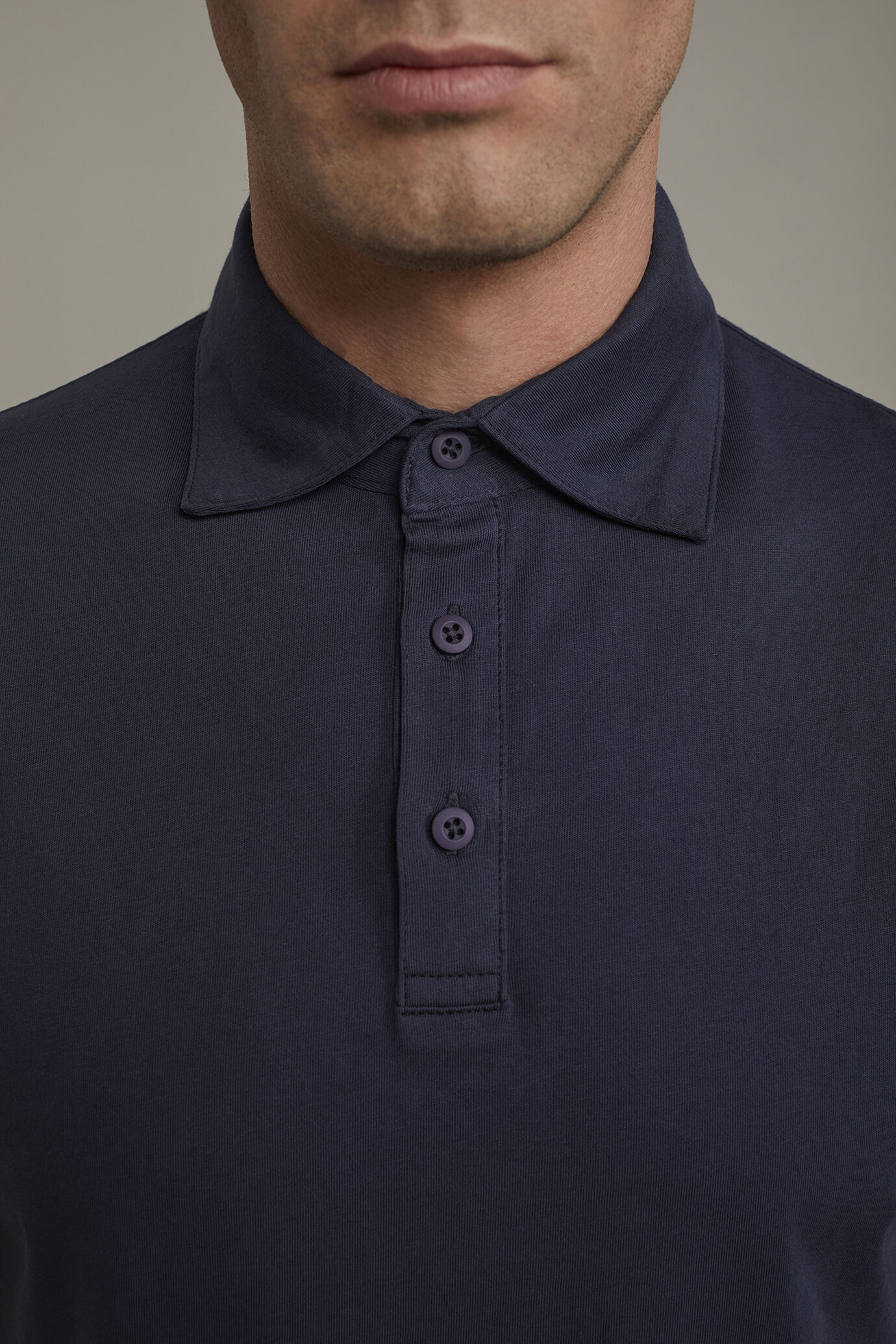 Polo uomo manica corta 100% cotone regular fit image number 3