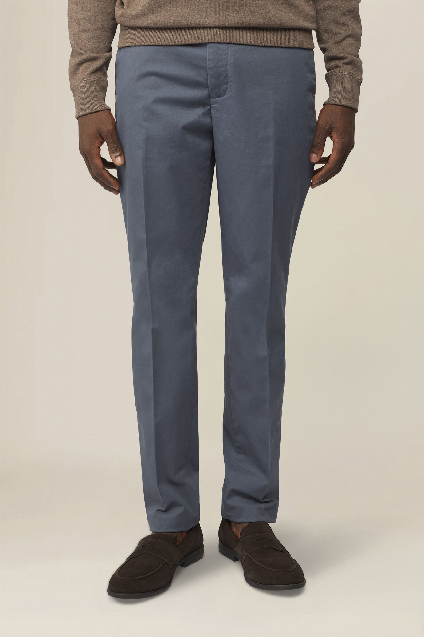 Pantalone uomo chino classico regular fit image number 1