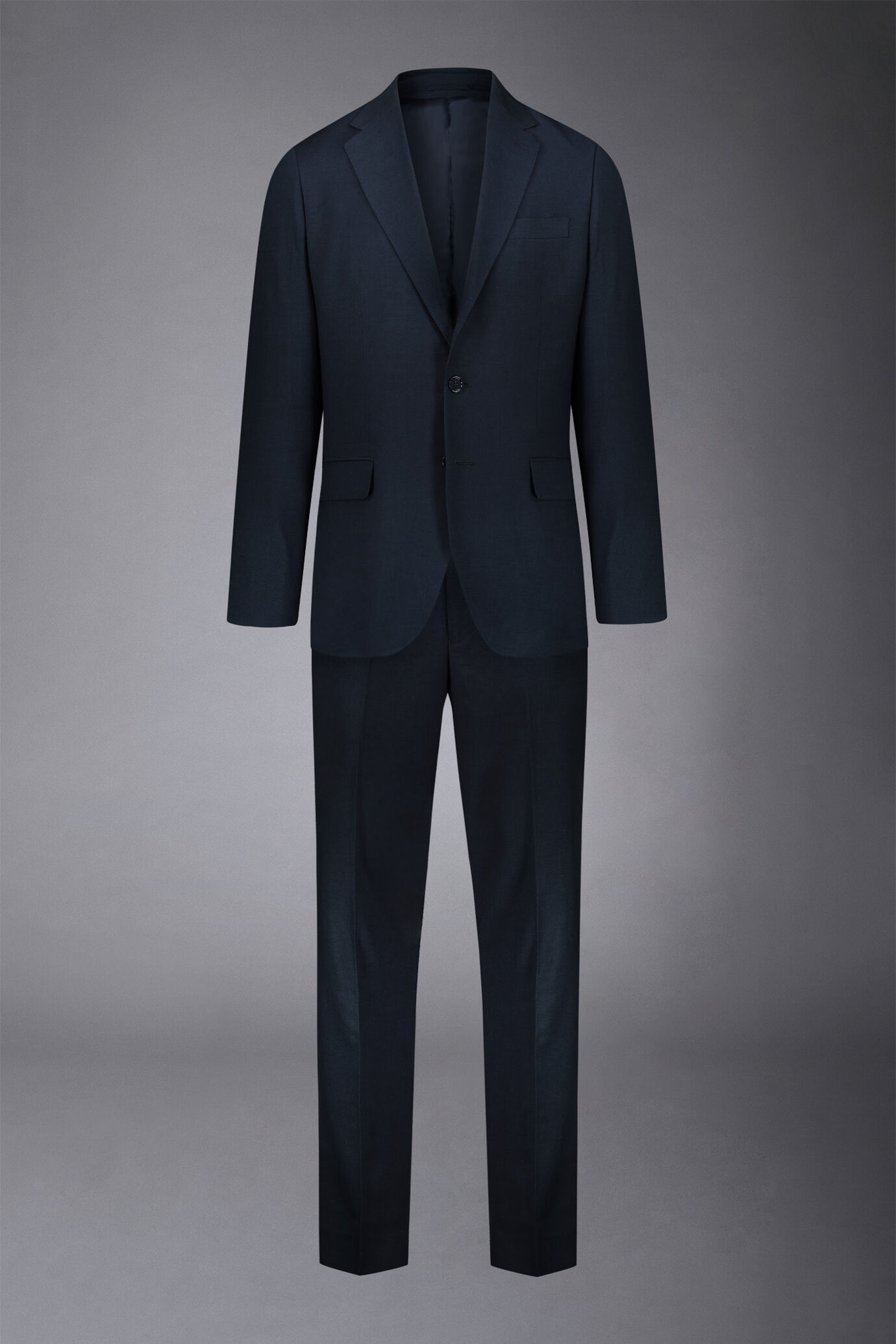 Abito monopetto uomo regular fit tessuto occhio di pernice image number 9