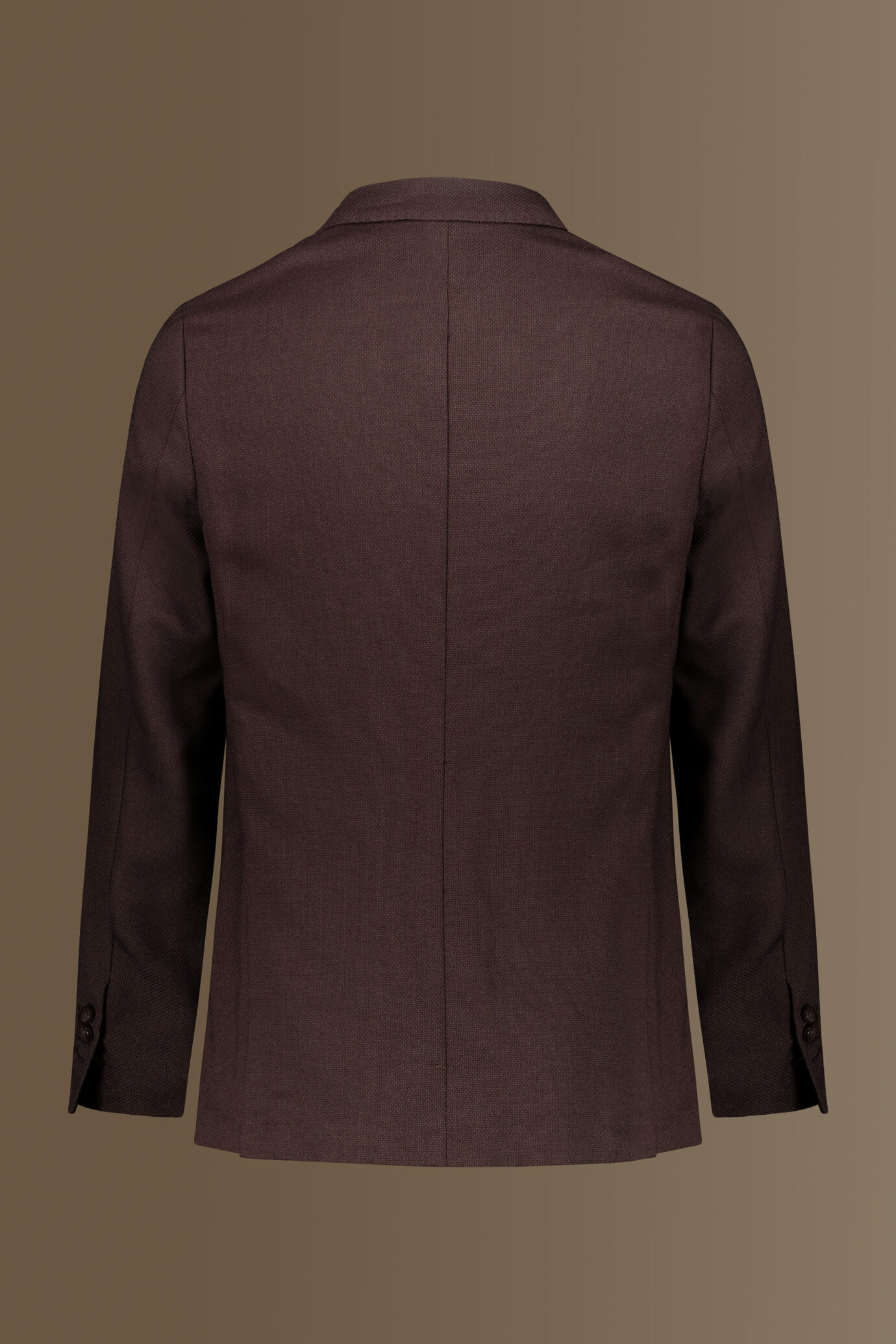Single breasted dobby fabric jacket solid colour image number 1