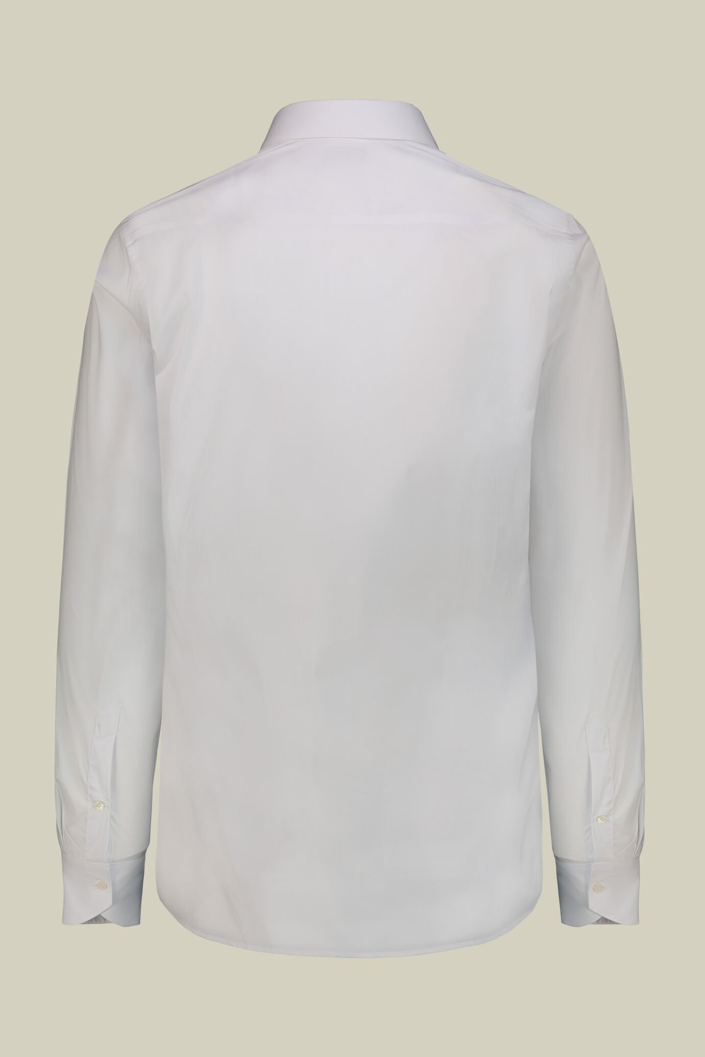 Camicia uomo collo classico tessuto tecnico leggermente elasticizzato adatta ai gemelli