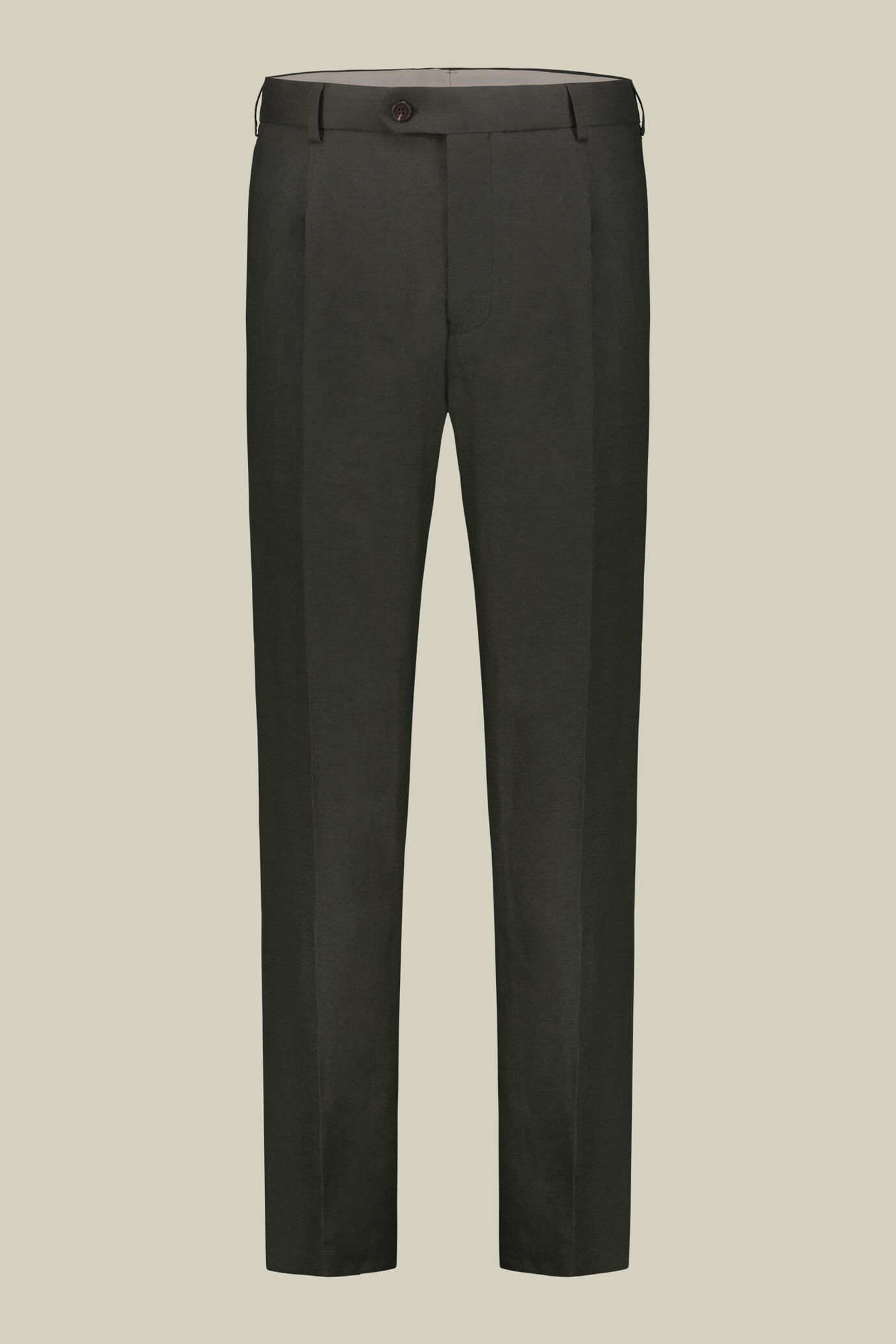 Abito uomo doppiopetto 100% lino regular fit image number 6