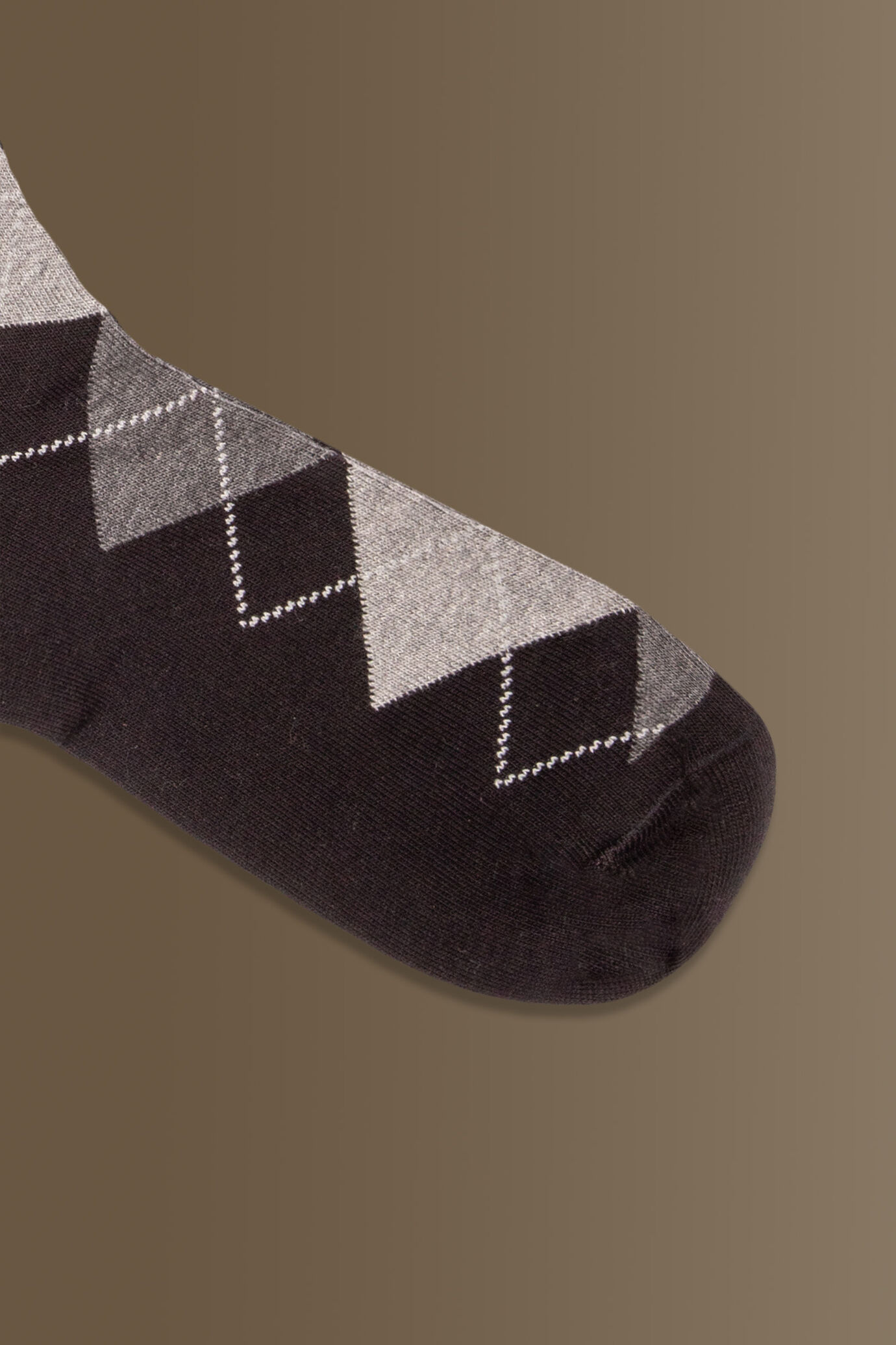 Socks - diamond fancy - cotton stretch image number 1