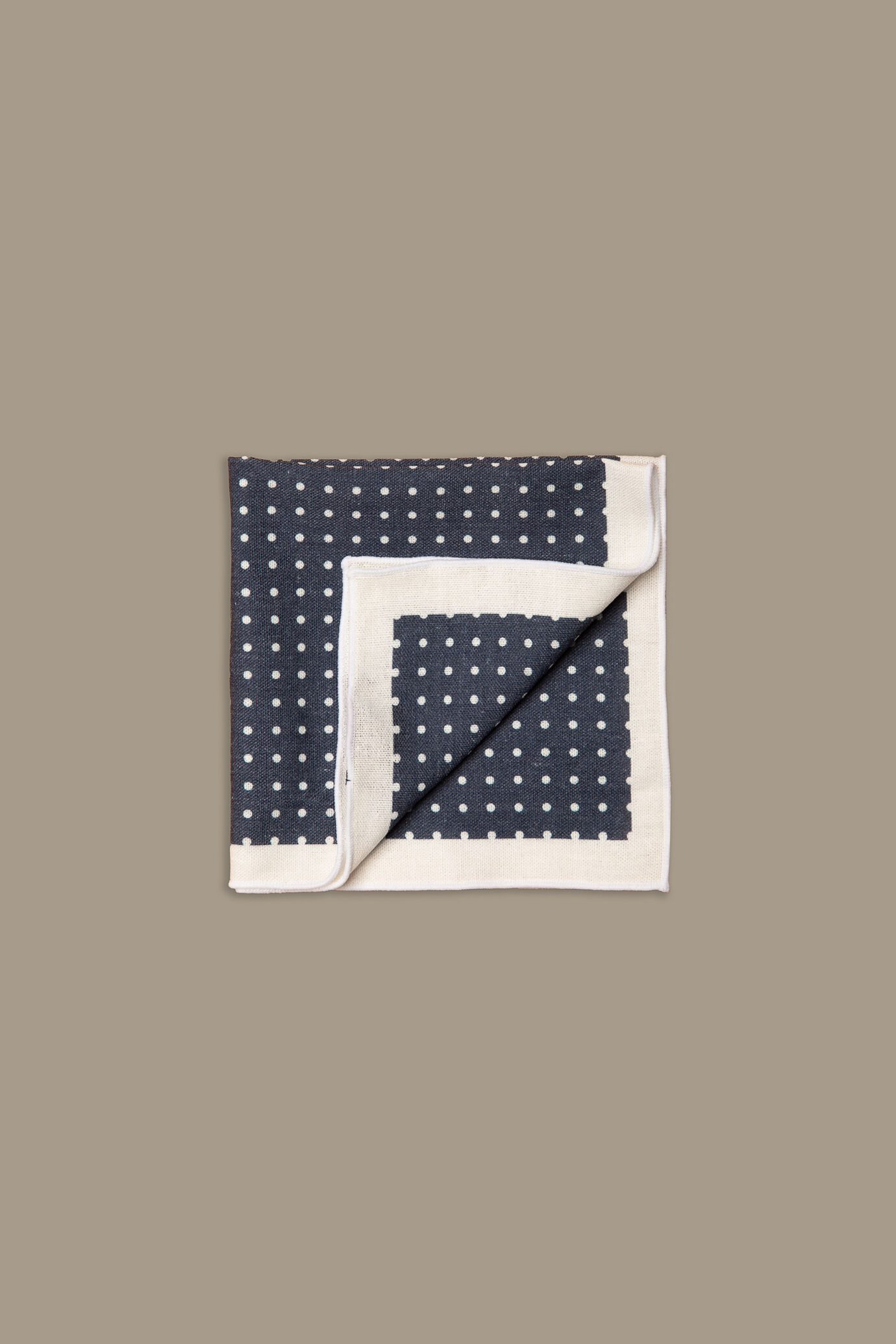 Pochette a pois uomo blue image number 0