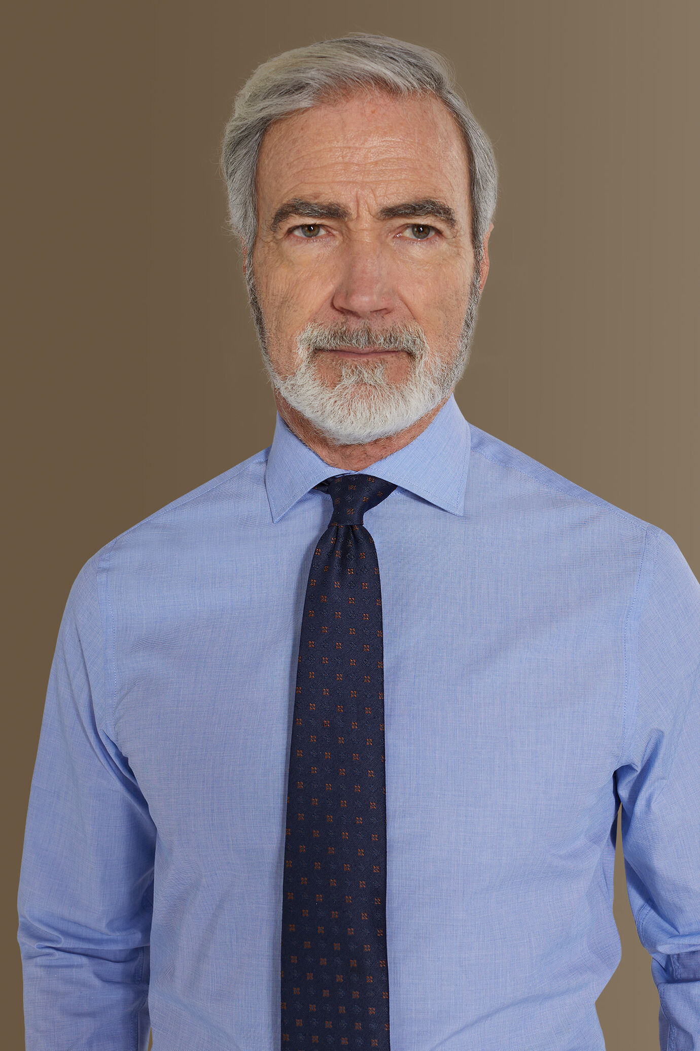 Camicia classica uomo collo francese filafil image number 1