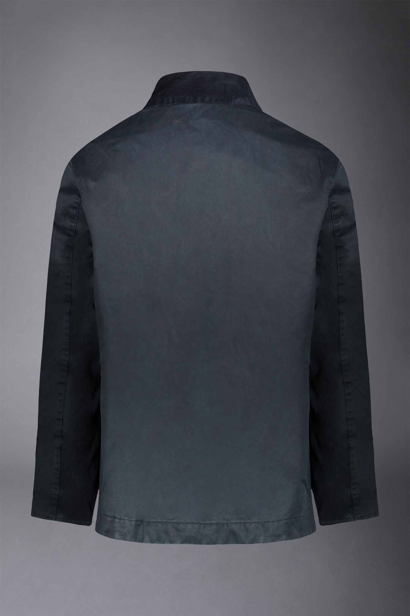 Jacke aus gewachster Baumwolle, mittellang image number 5