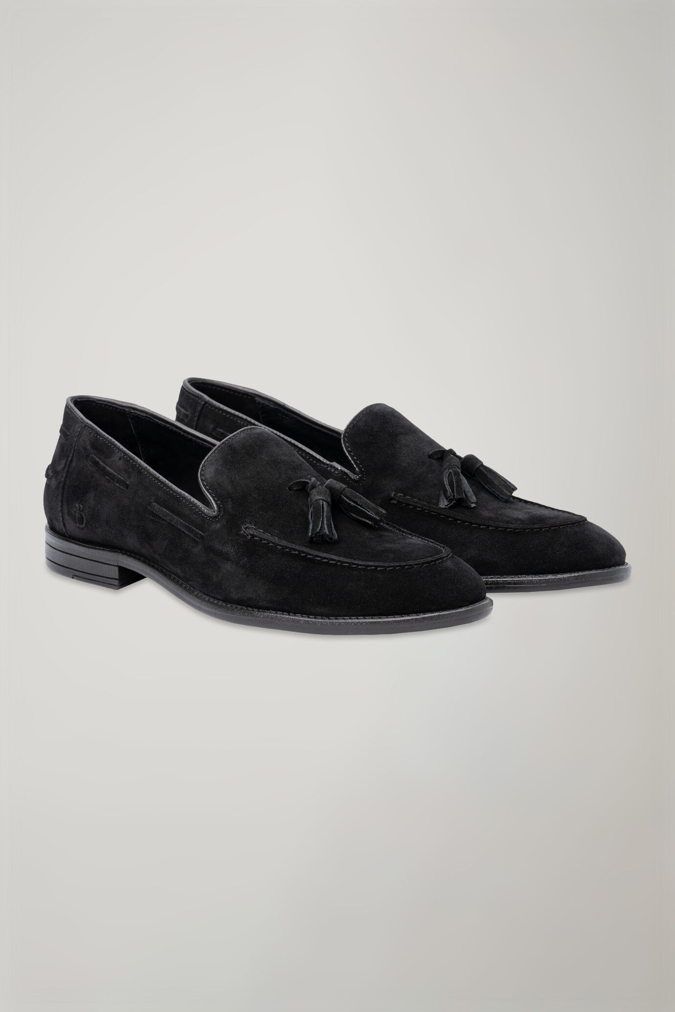 Mocassin pour homme en daim véritable image number 1