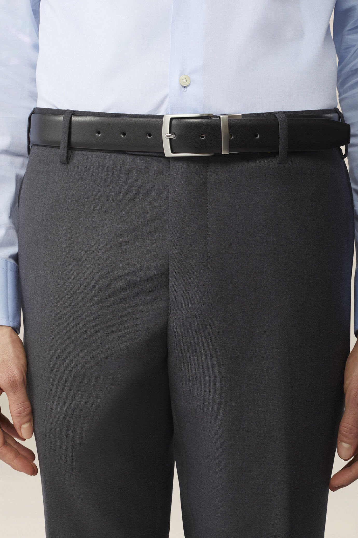 Ceinture double face pour homme