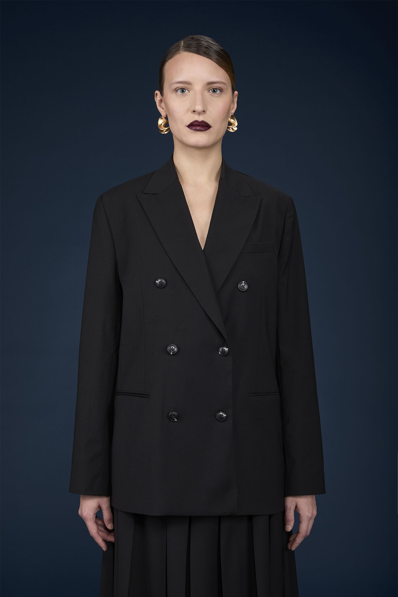 Giacca donna doppiopetto regular fit image number 1