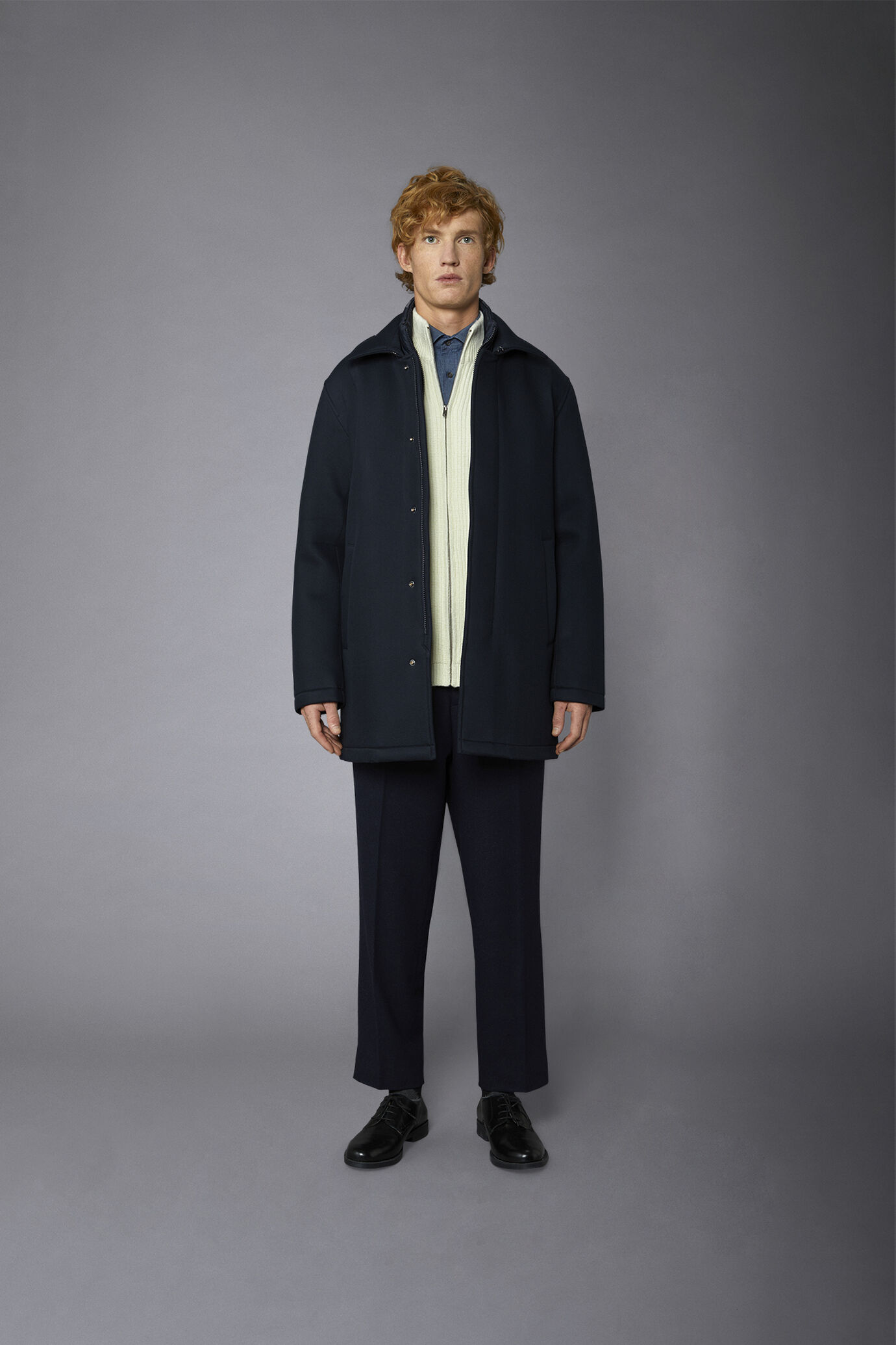 Manteau rembourré en sergé avec bavette détachable image number 2
