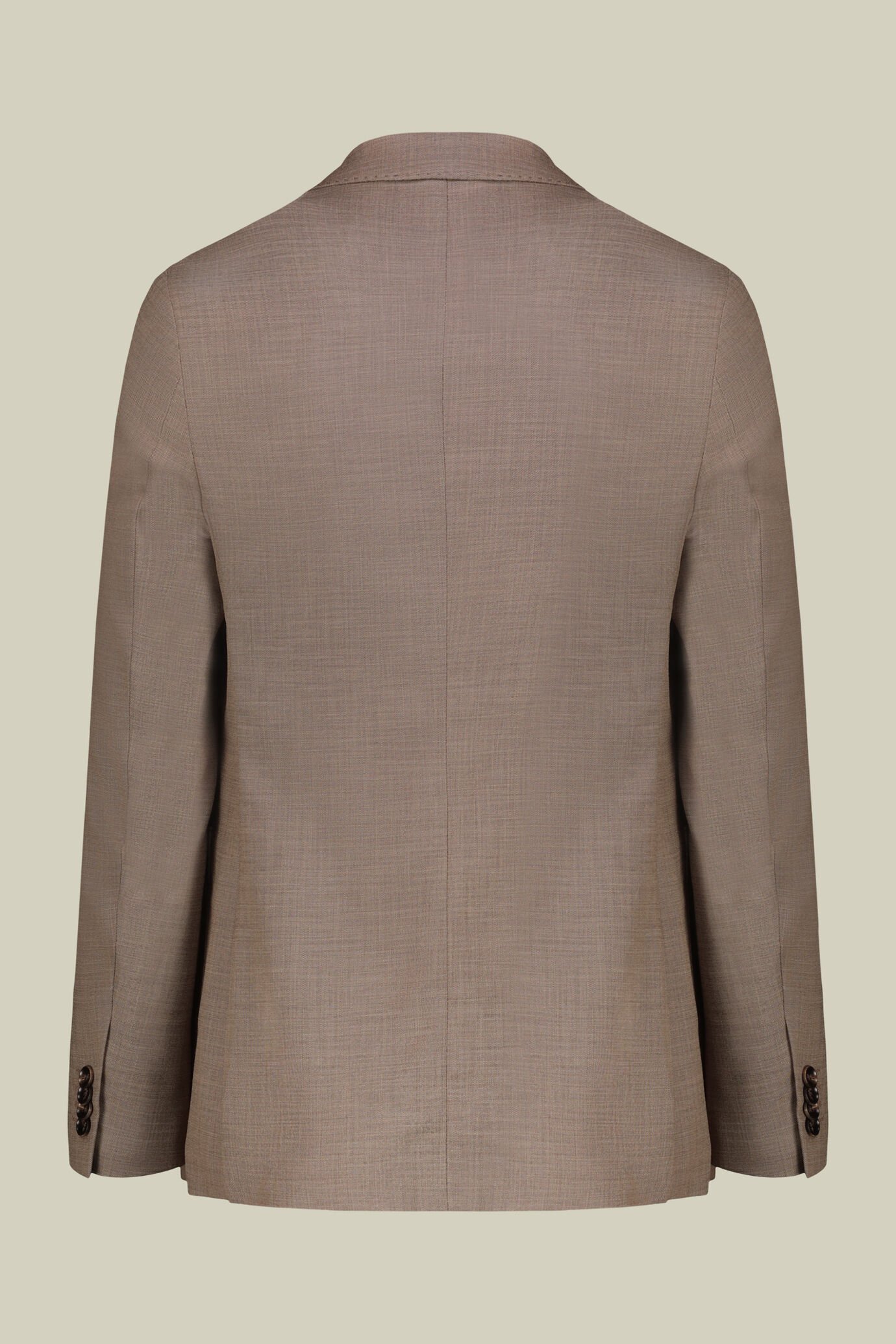 Abito uomo monopetto tessuto a grisaglia regular fit image number 1