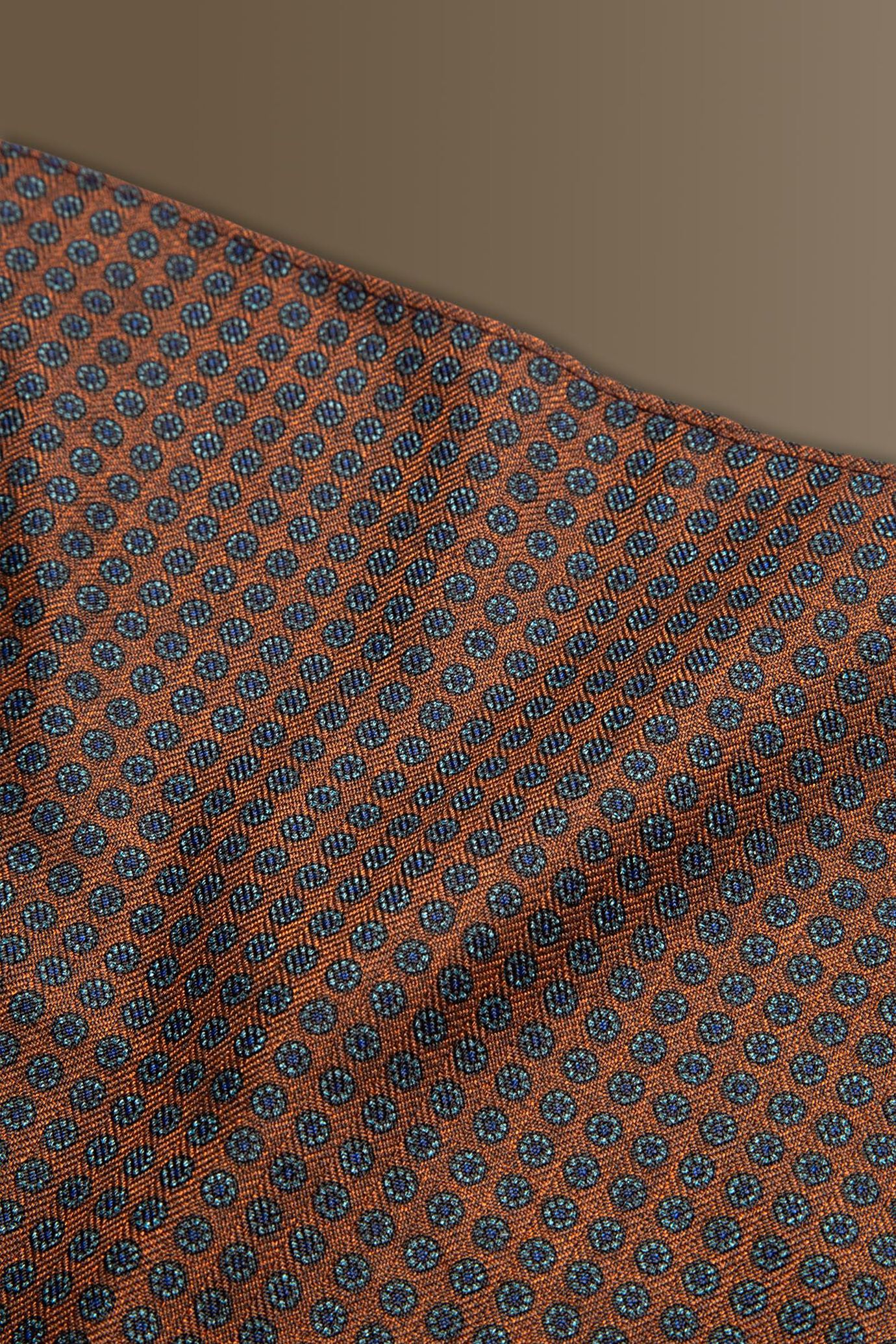 Pochette con tessuto effetto lana - tinta unita image number 1