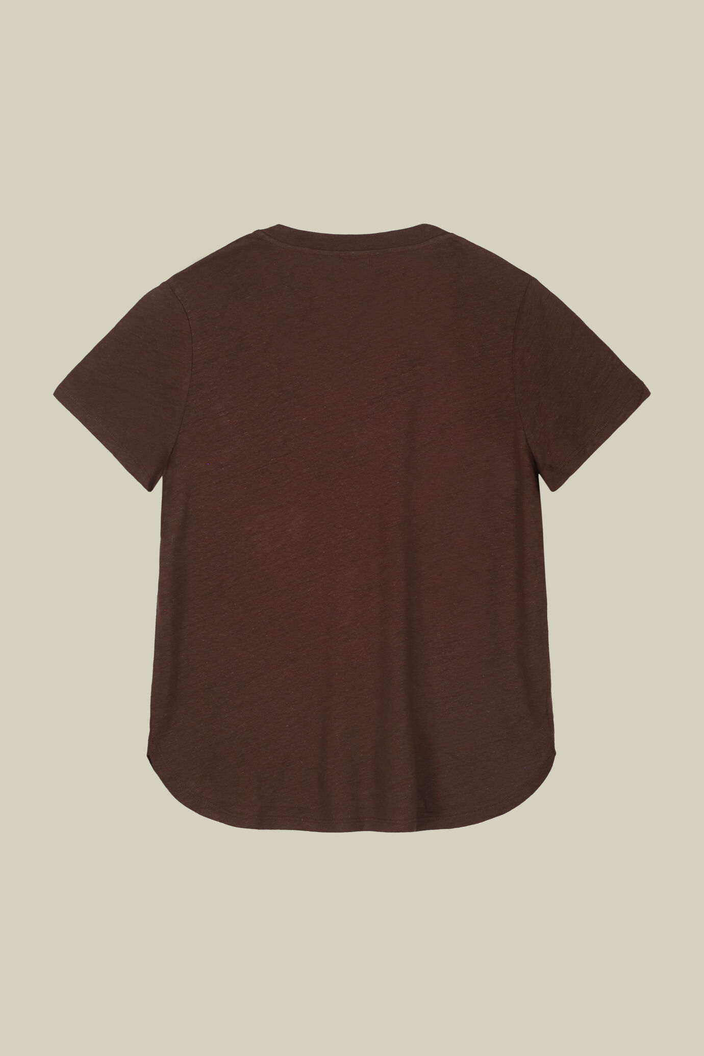 Women's half-sleeve crew-neck T-shirt image number 5