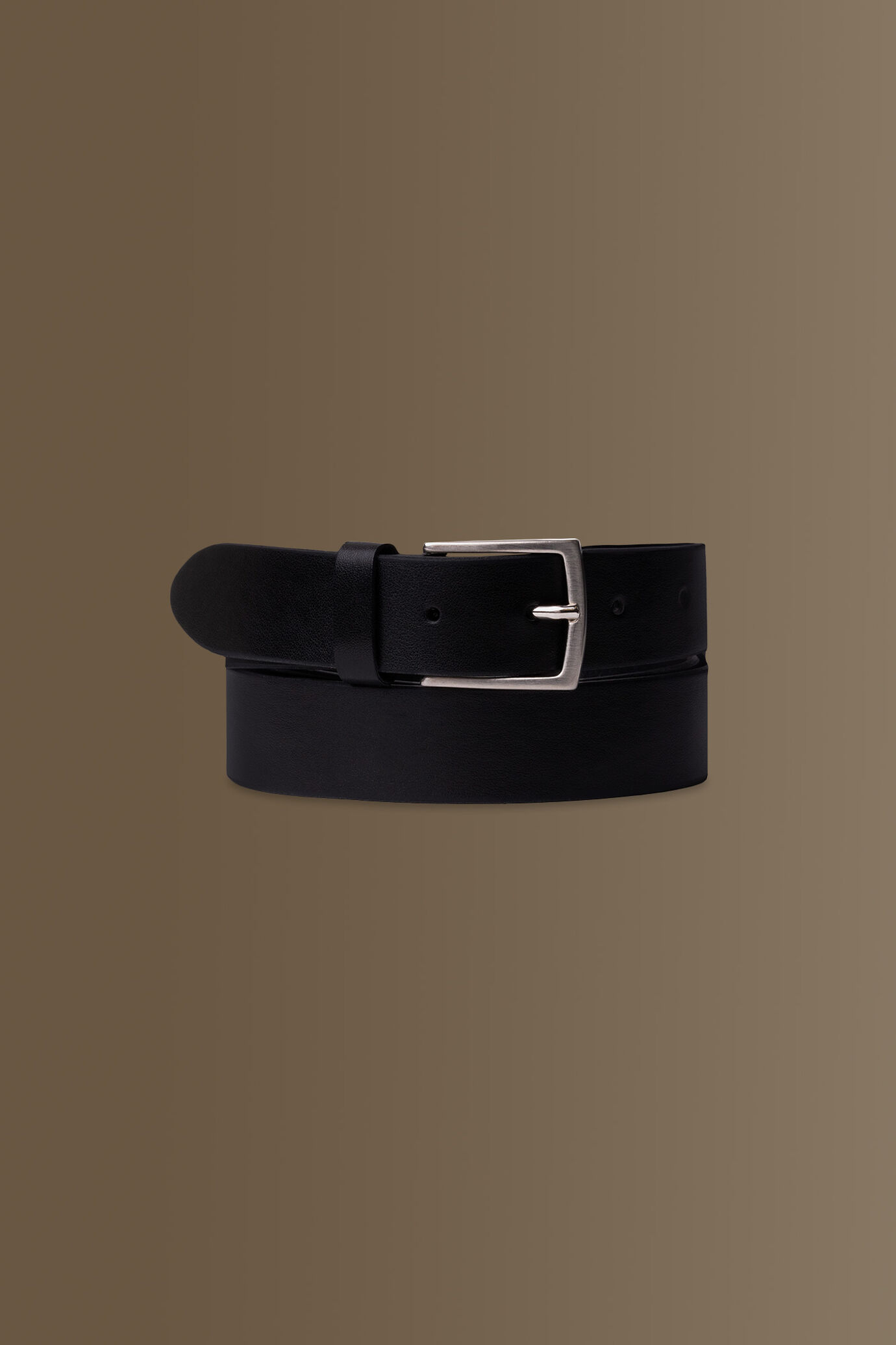 Classic belt combined leather image number 0