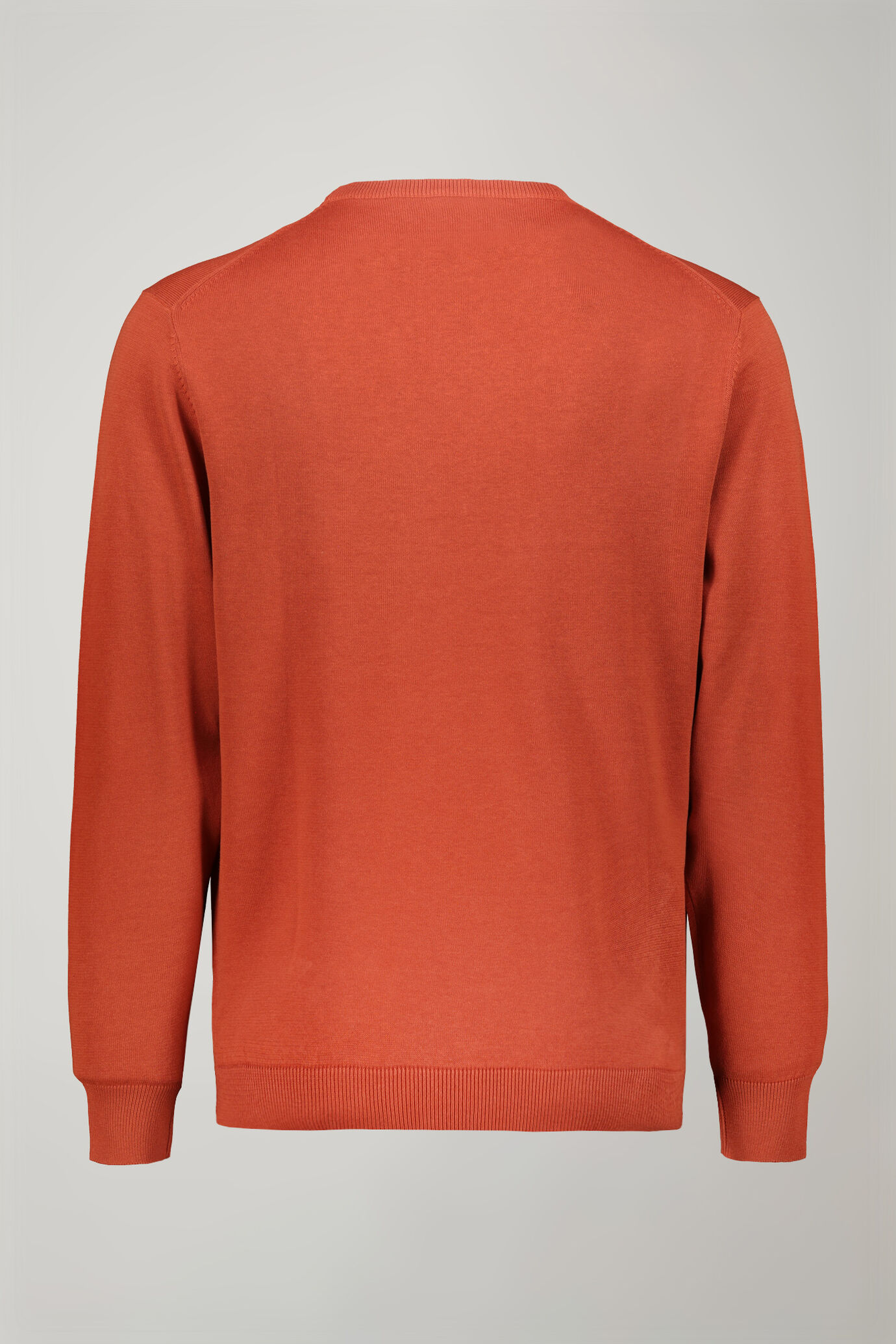 Pull homme &agrave; col rond 100&nbsp;% coton coupe r&eacute;guli&egrave;re image number 5