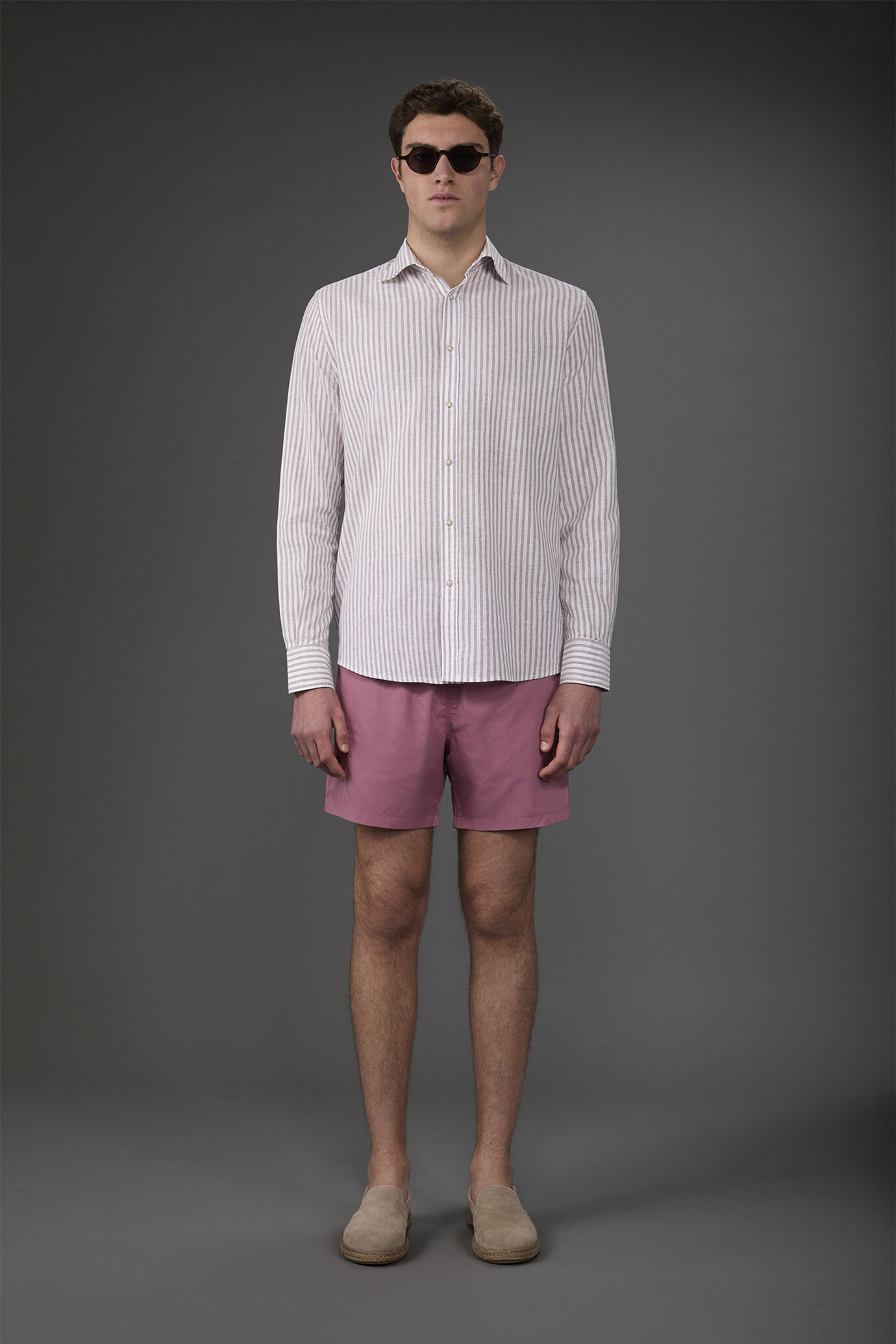 Single-colour men's swimwear image number 0