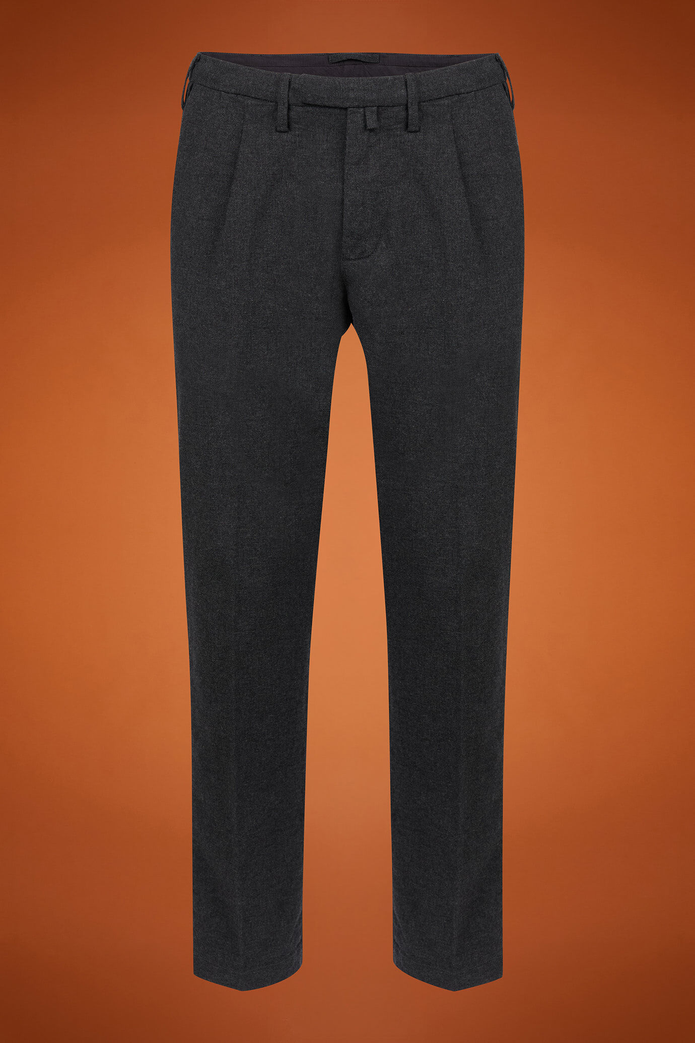 Klassische Herrenhose mit Grisaille-Konstruktion in normaler Passform image number 4