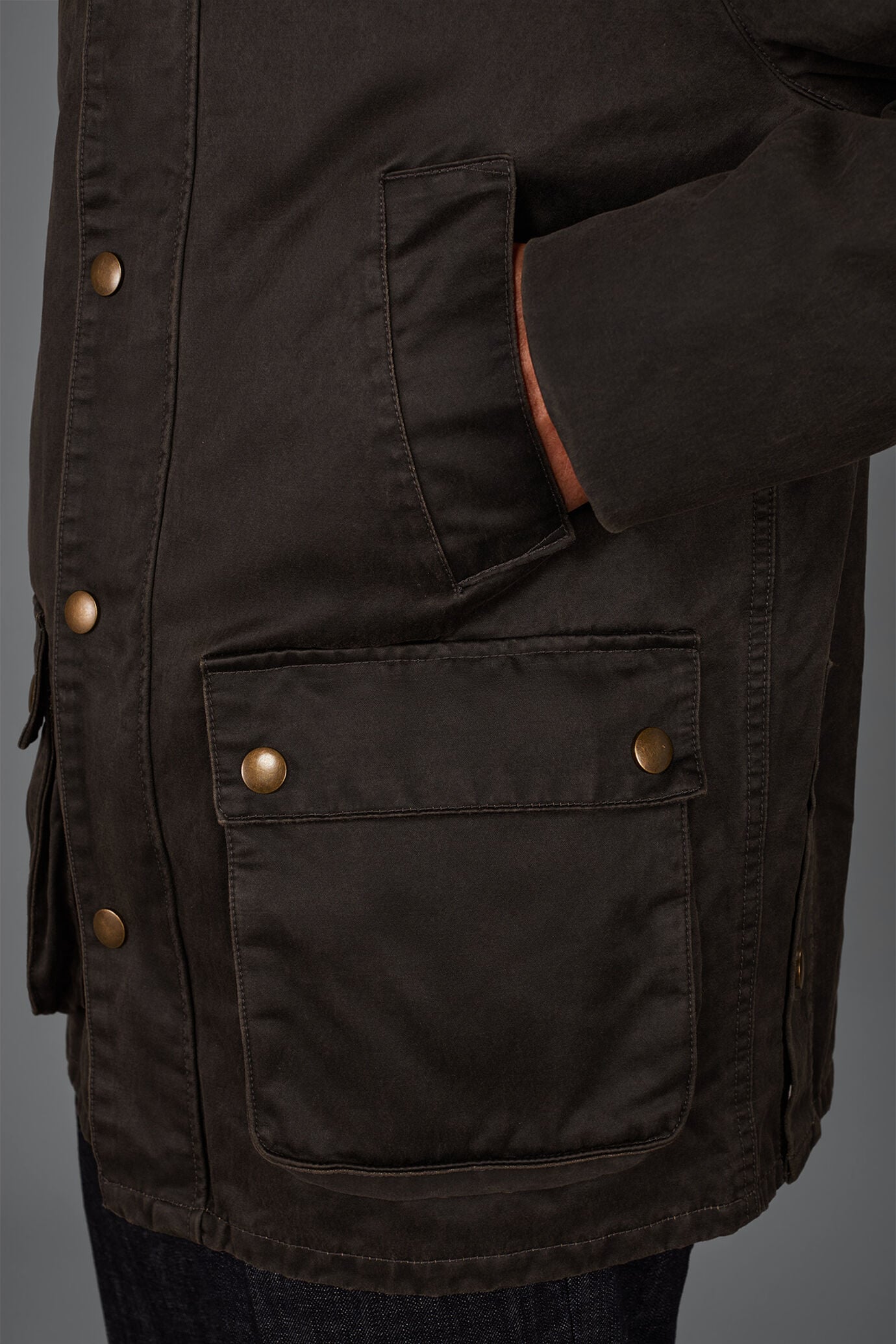 Wachsjacke f&uuml;r Herren Comfort-Fit image number 4