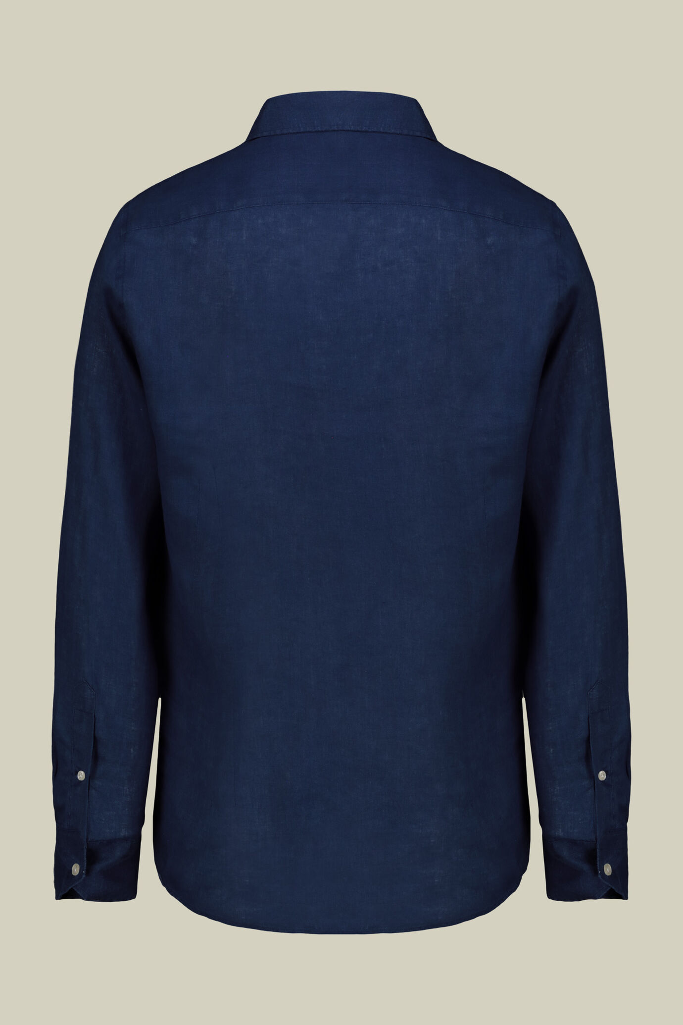 Camicia uomo casual collo classico 100% lino image number 6