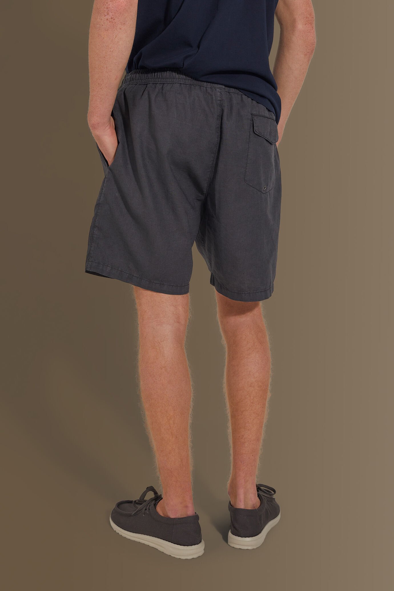 Swimsuit blended linen solid colour image number 2