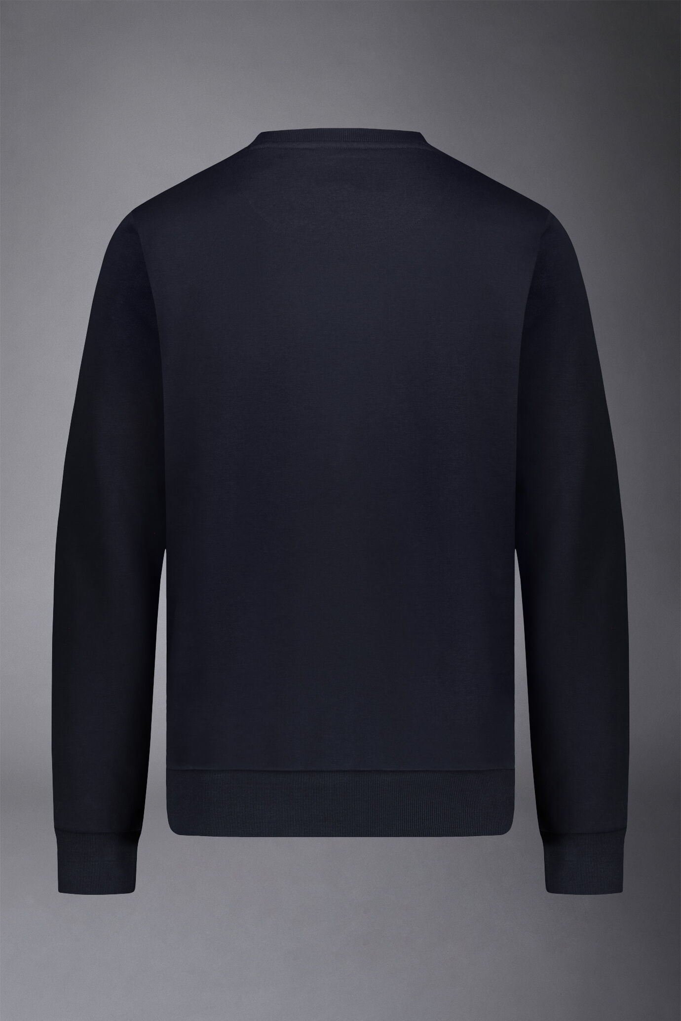 Sweatshirt mit Rundhalsausschnitt aus gewaschener Baumwollmischung image number 5