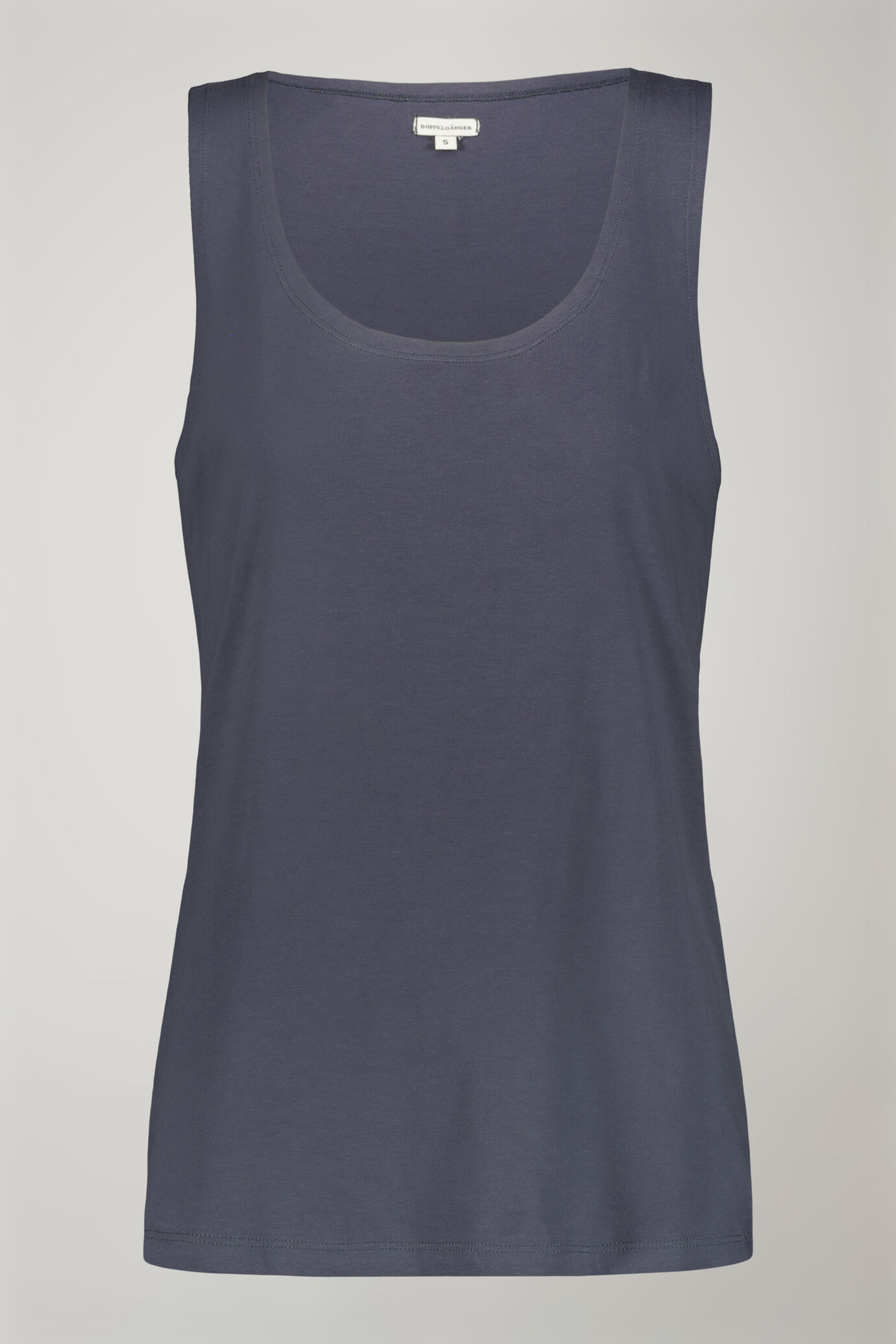 Women’s 100% cotton jersey tank top comfort fit image number 4