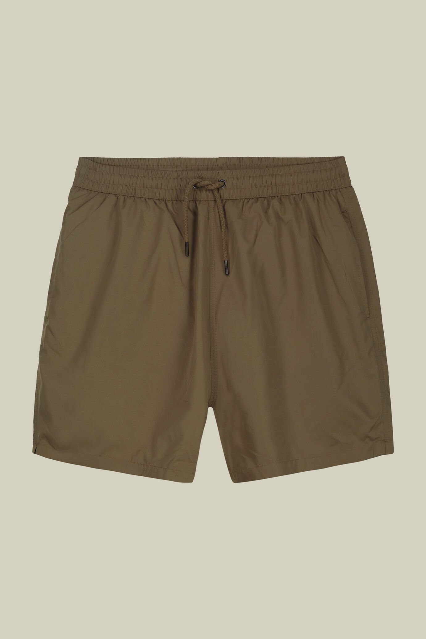 Einfarbige Herren-Badehose image number 4
