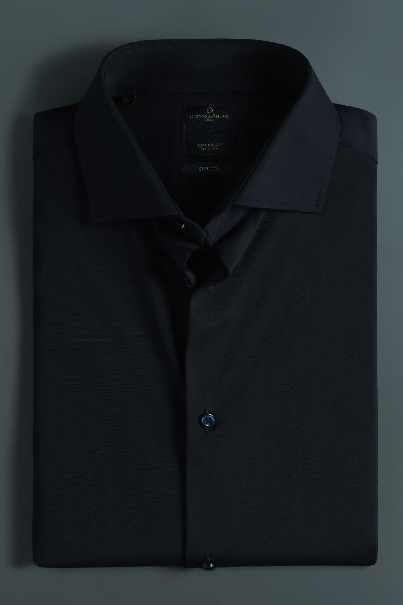 Camicia uomo collo francese casual manica lunga image number 2