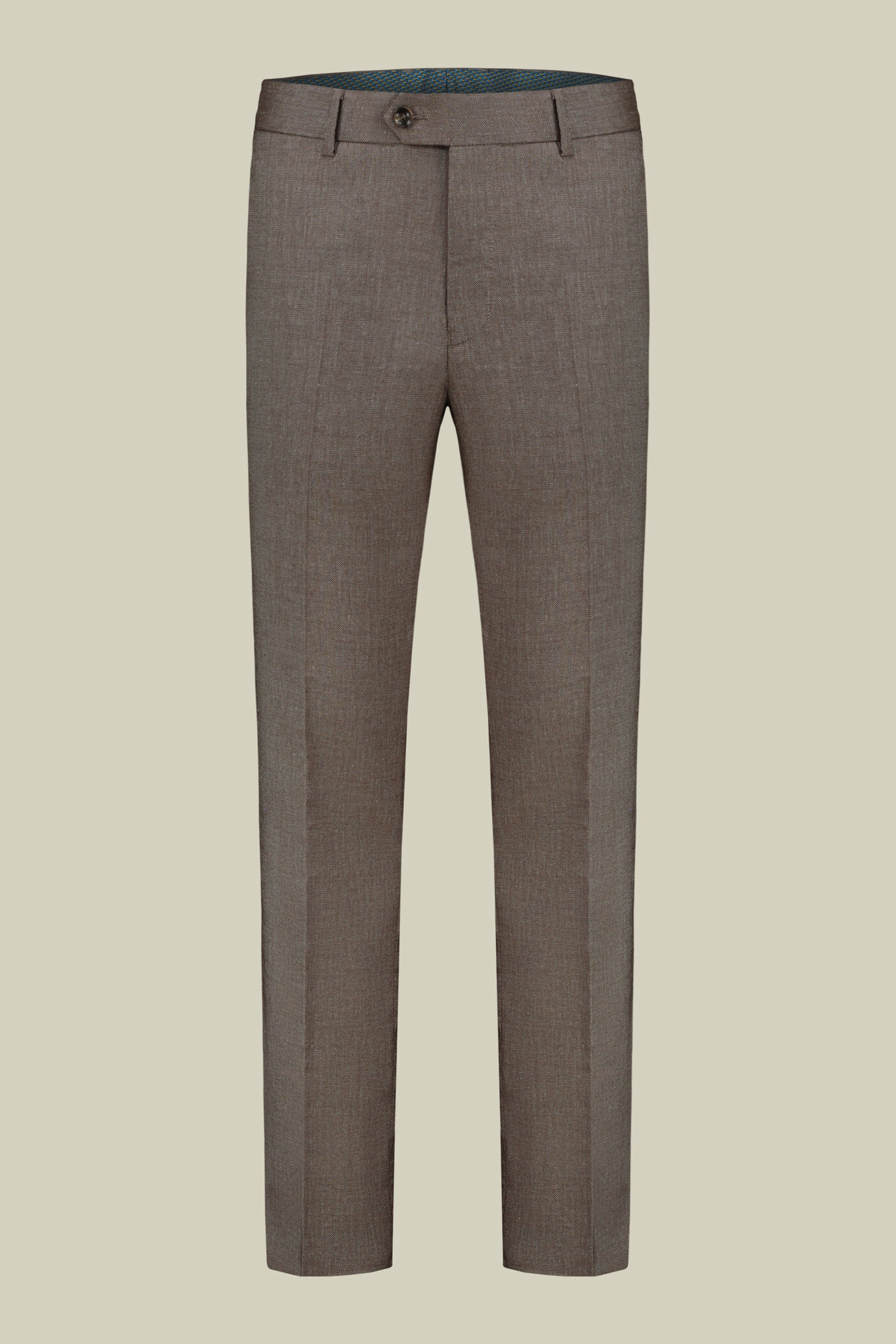 Men's single-breasted suit in linen blend, regular fit image number 2