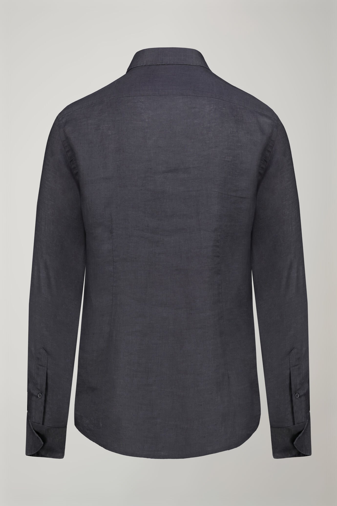 Men’s casual shirt classic collar 100% linen comfort fit image number 6
