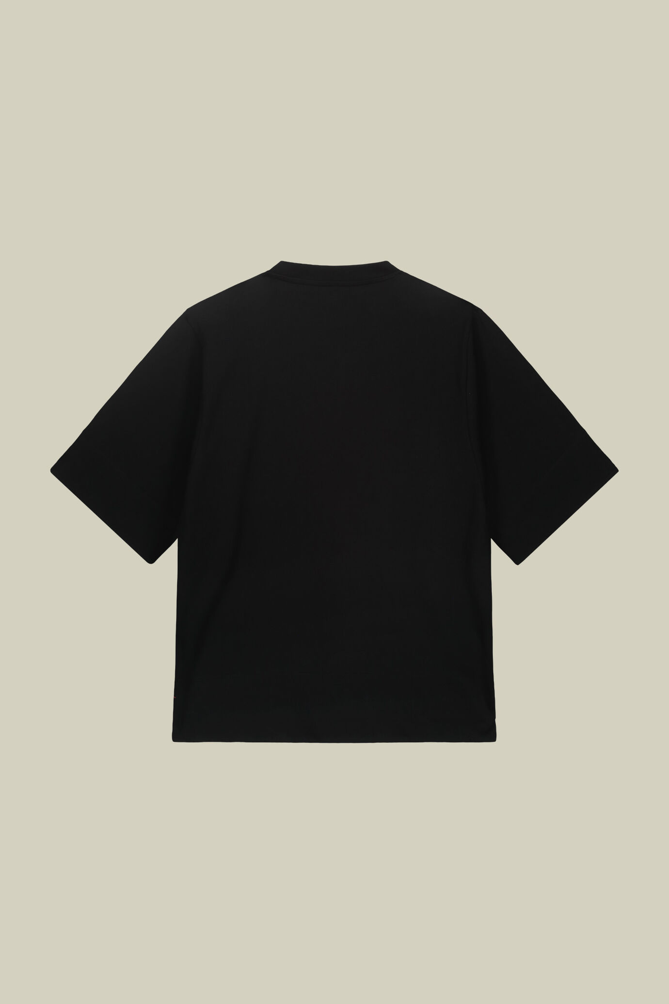 T-shirt donna oversized manica tre quarti e spacchi sul fondo image number 1