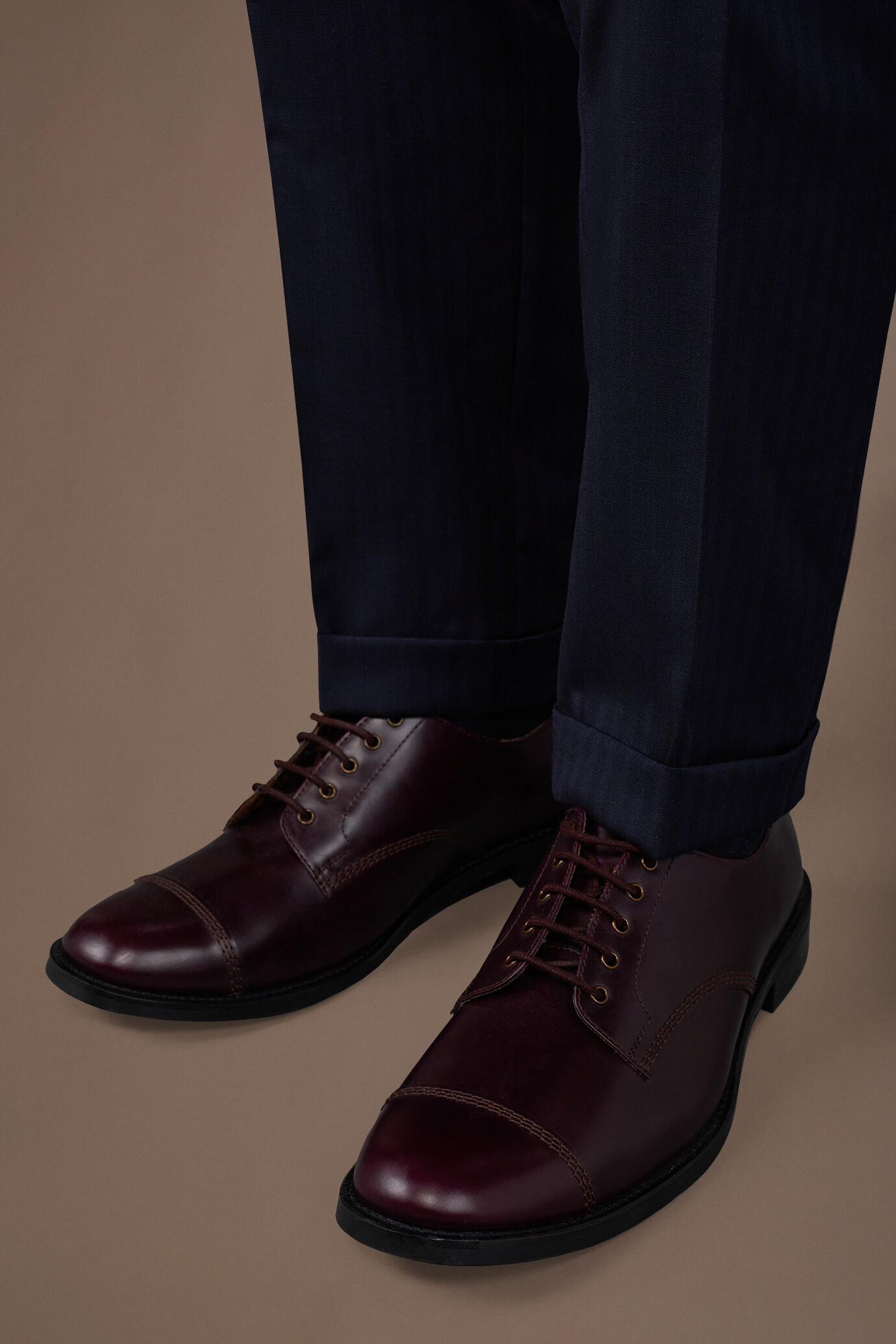 Scarpa derby 100% vera pelle