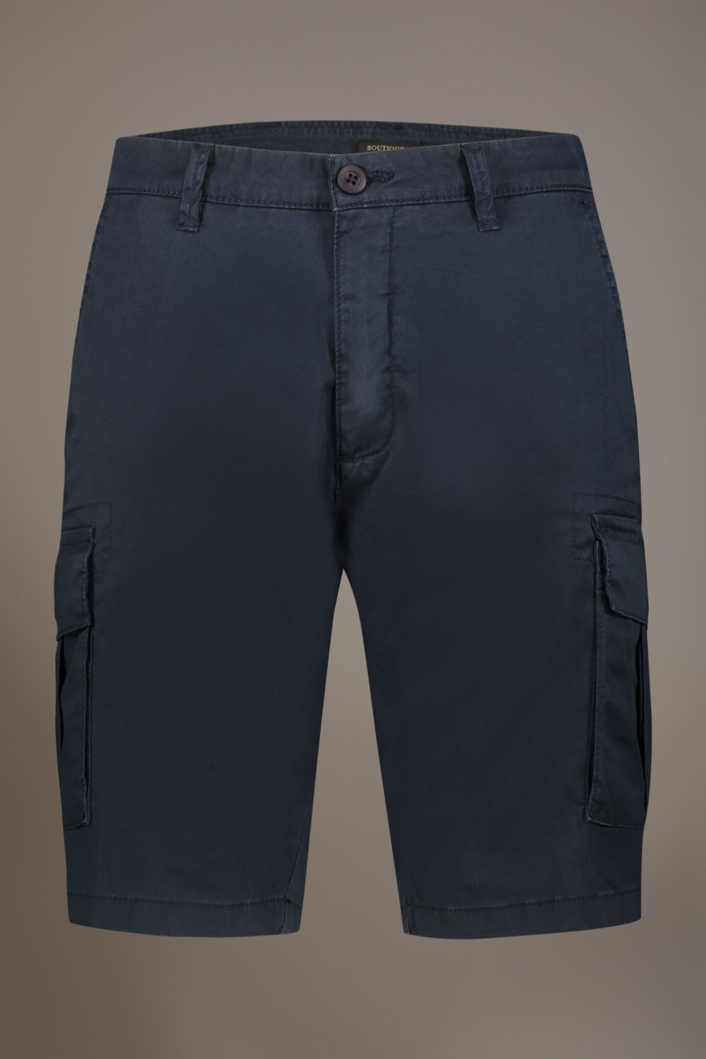 Cargo Bermuda shorts twill construction image number 4