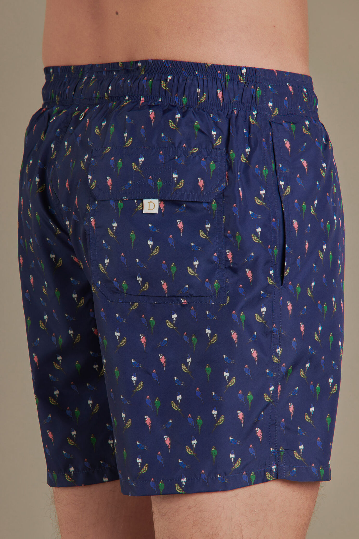 Swimsuit birds print image number 1