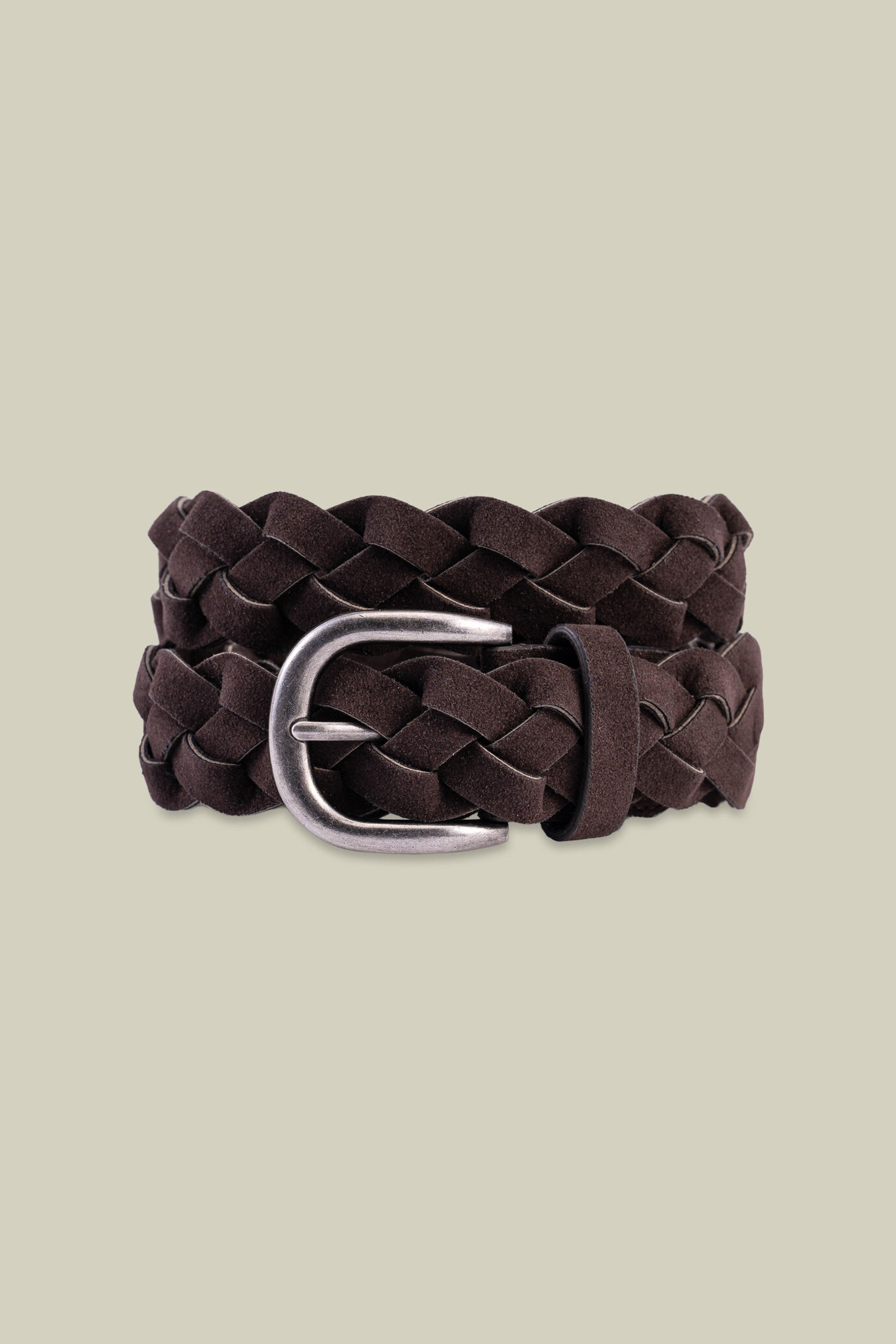 Ceinture homme tressée