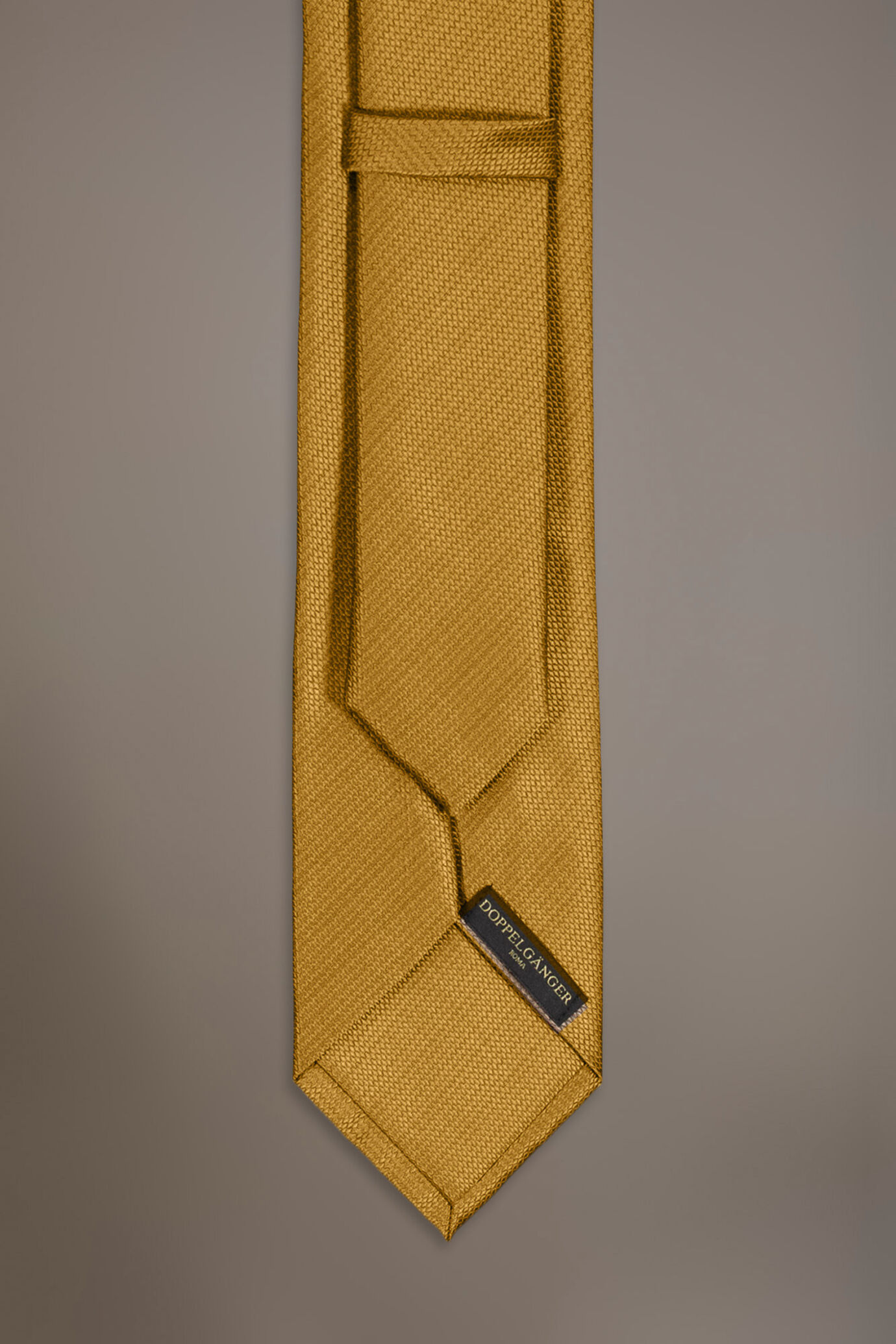 Solid colour tie jacquard image number 1