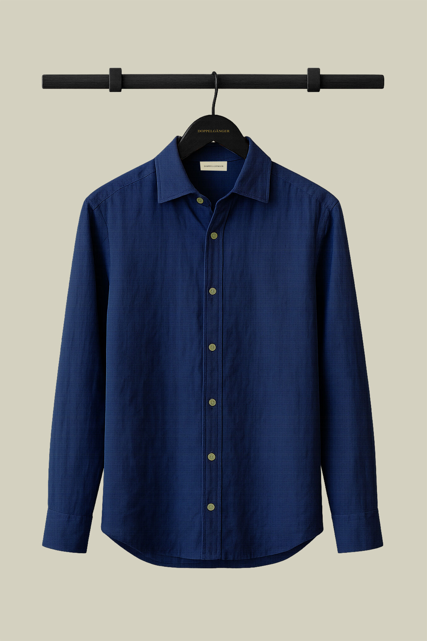 Camicia uomo casual collo classico 100% lino image number 0