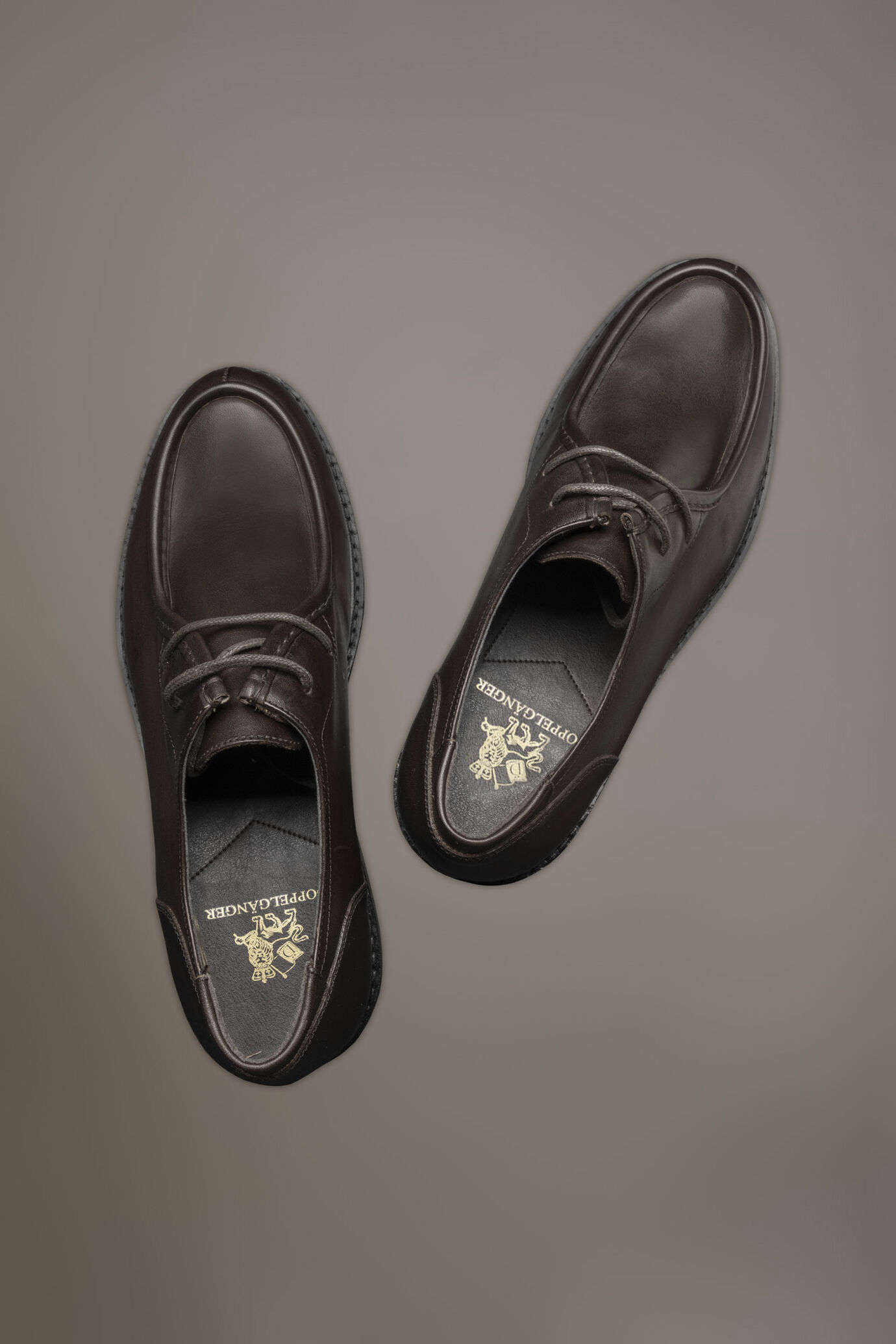 100% leather ranger shoe with rubber sole image number 2